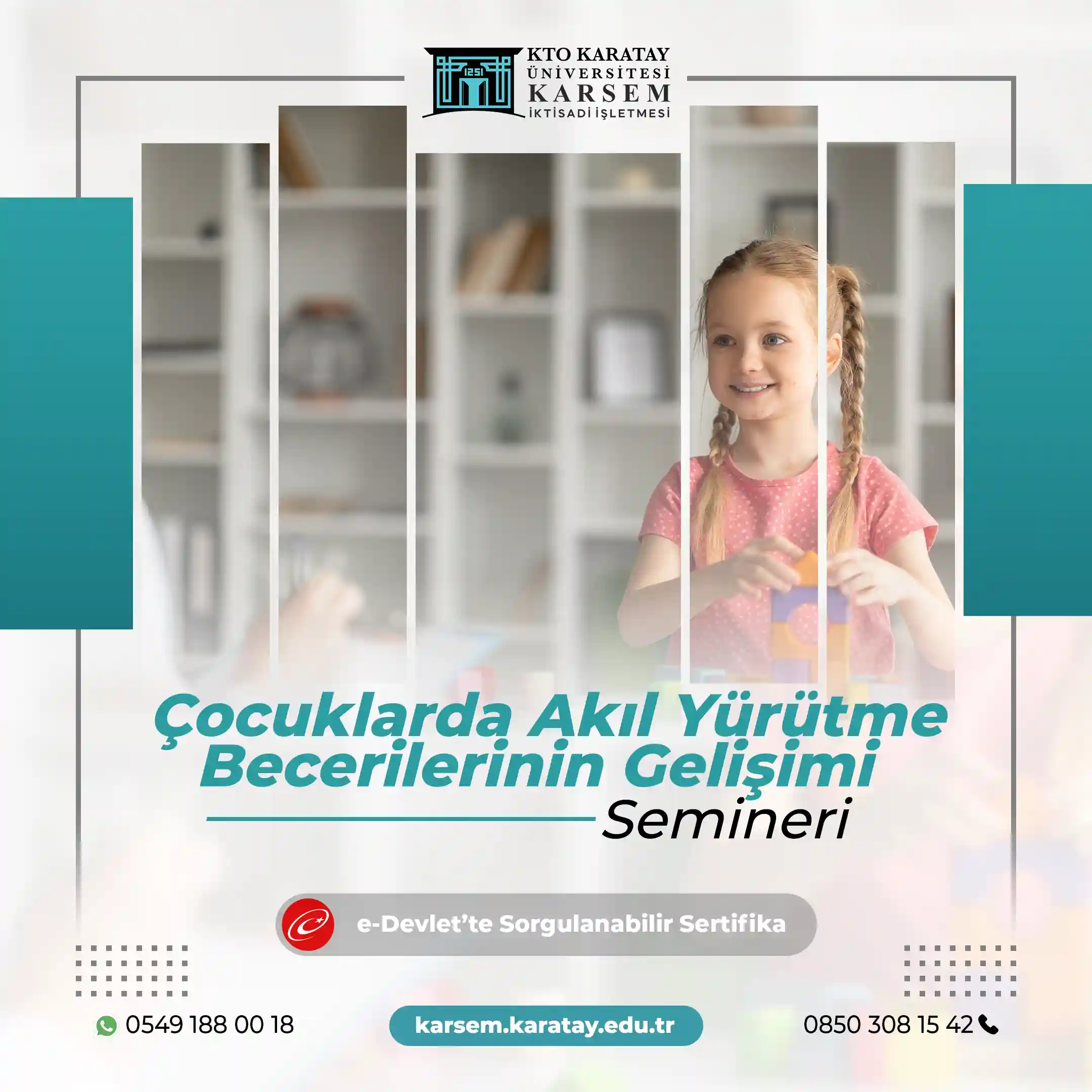 Çocuklarda Akıl Yürütme Becerilerinin Gelişimi Semineri