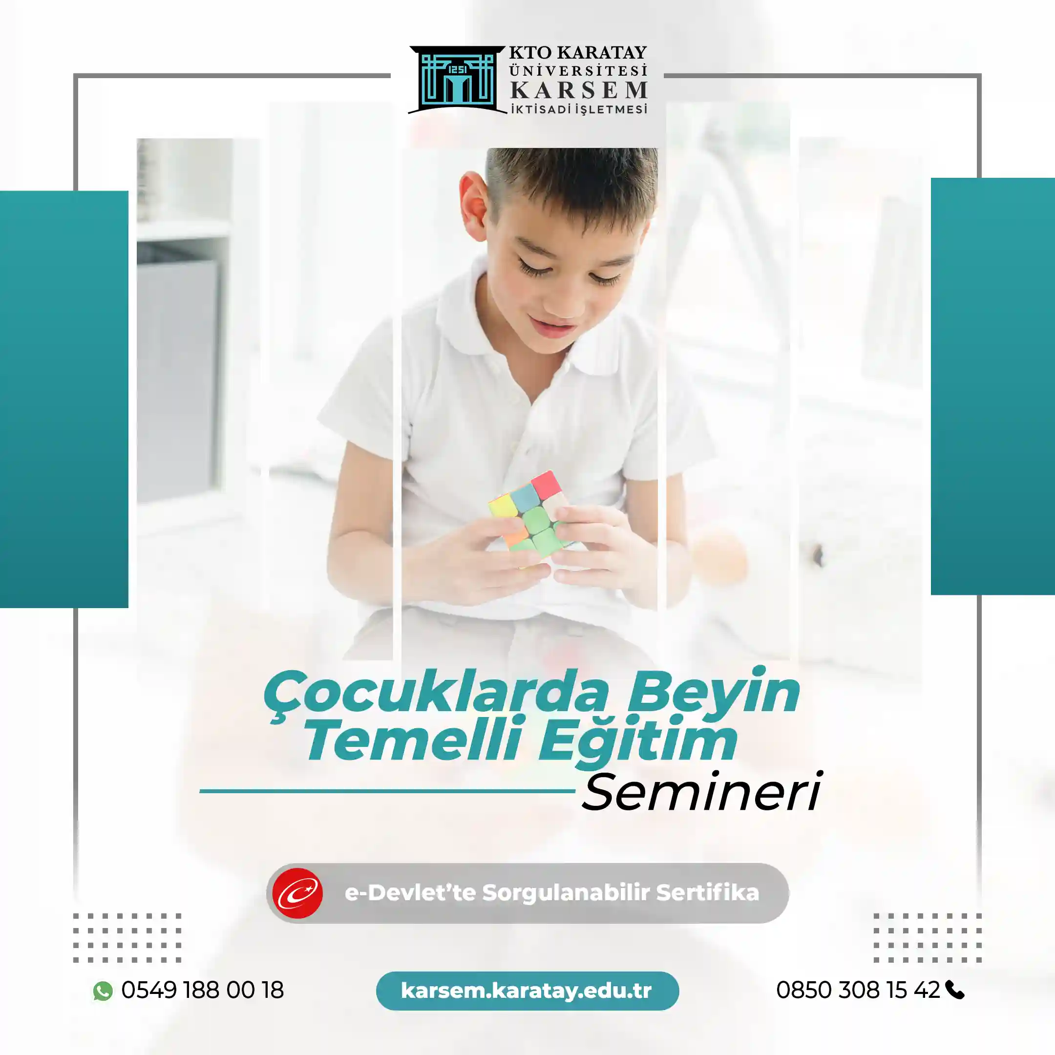 Çocuklarda Beyin Temelli Eğitim Semineri