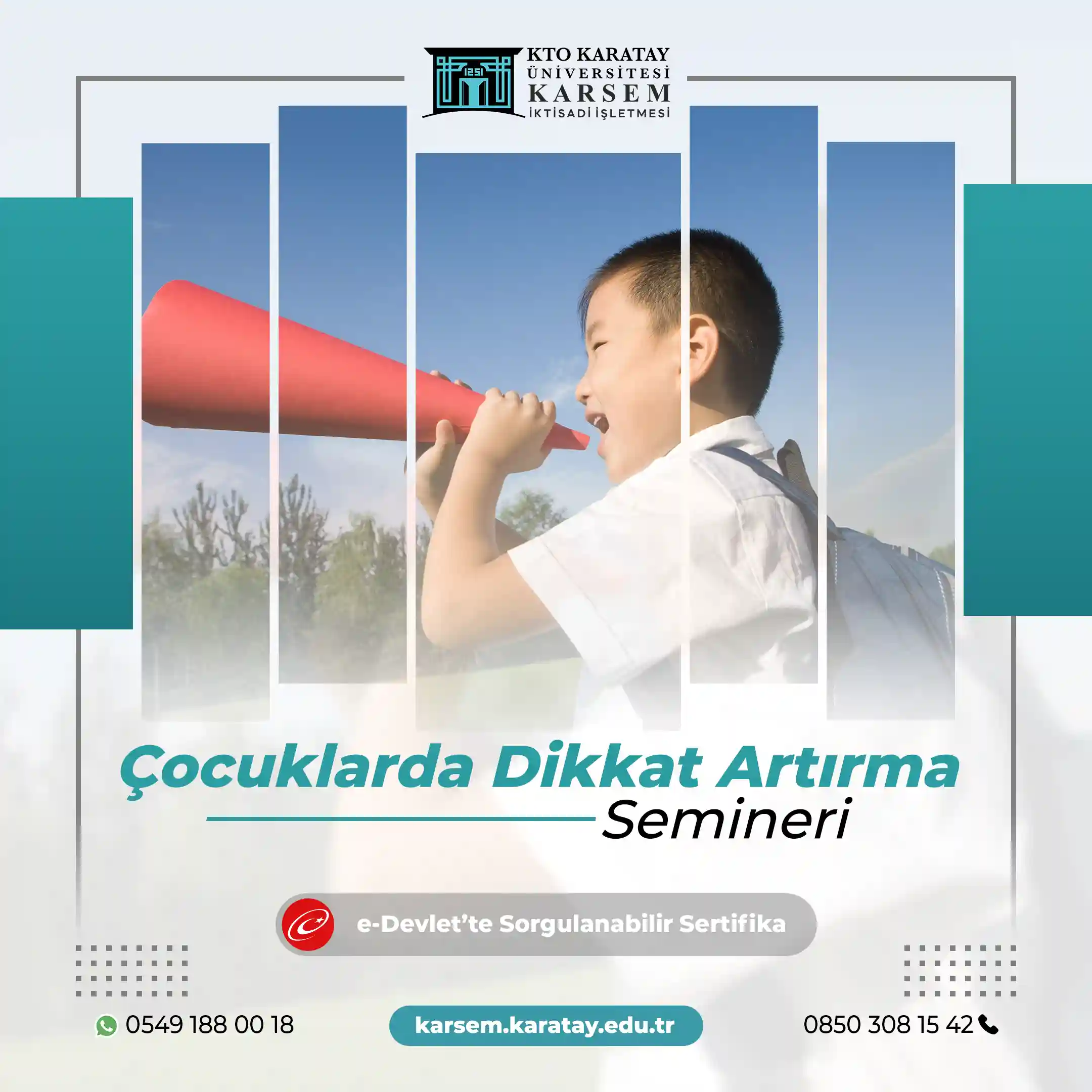 Çocuklarda Dikkat Artırma Semineri