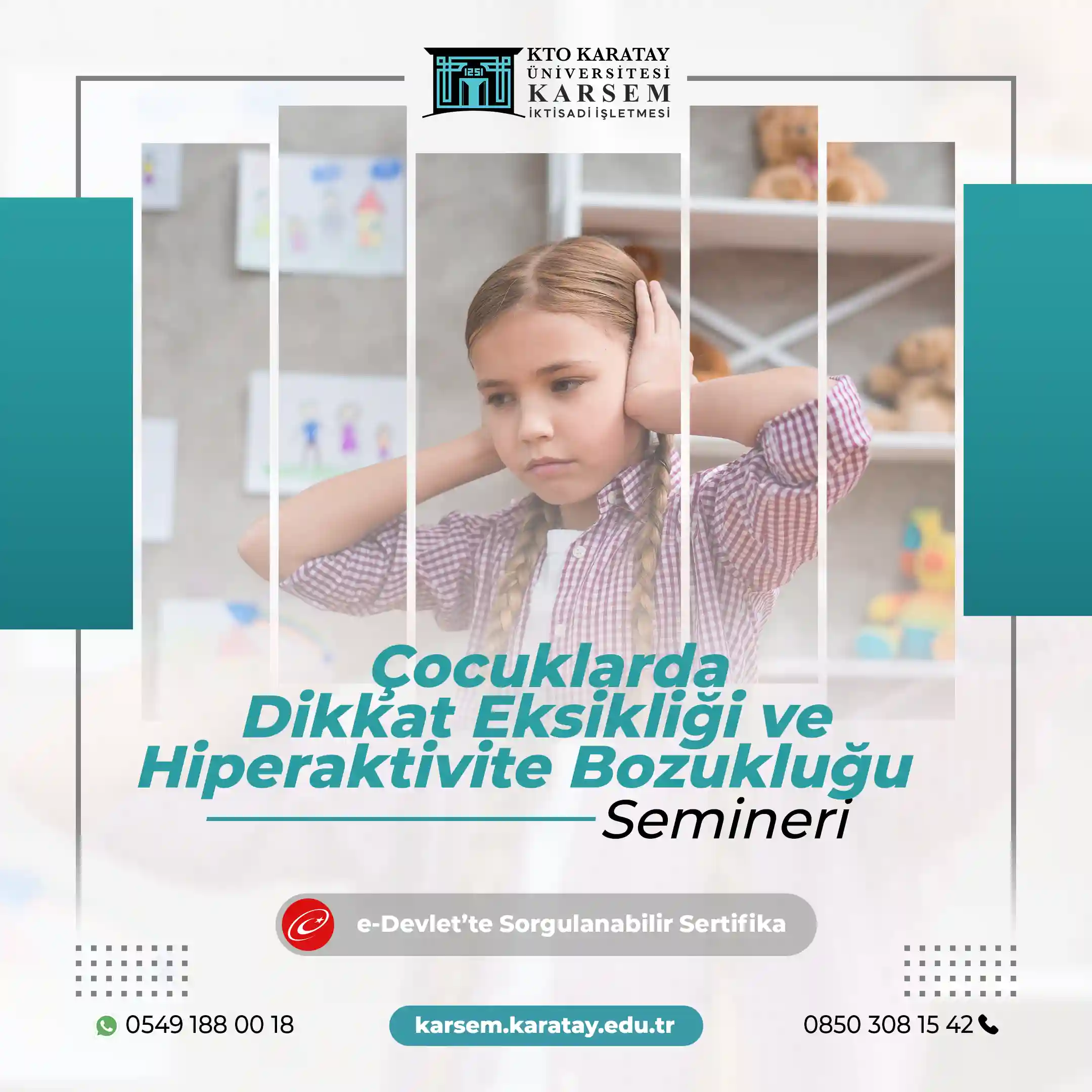 Çocuklarda Dikkat Eksikliği ve Hiperaktivite Bozukluğu Semineri