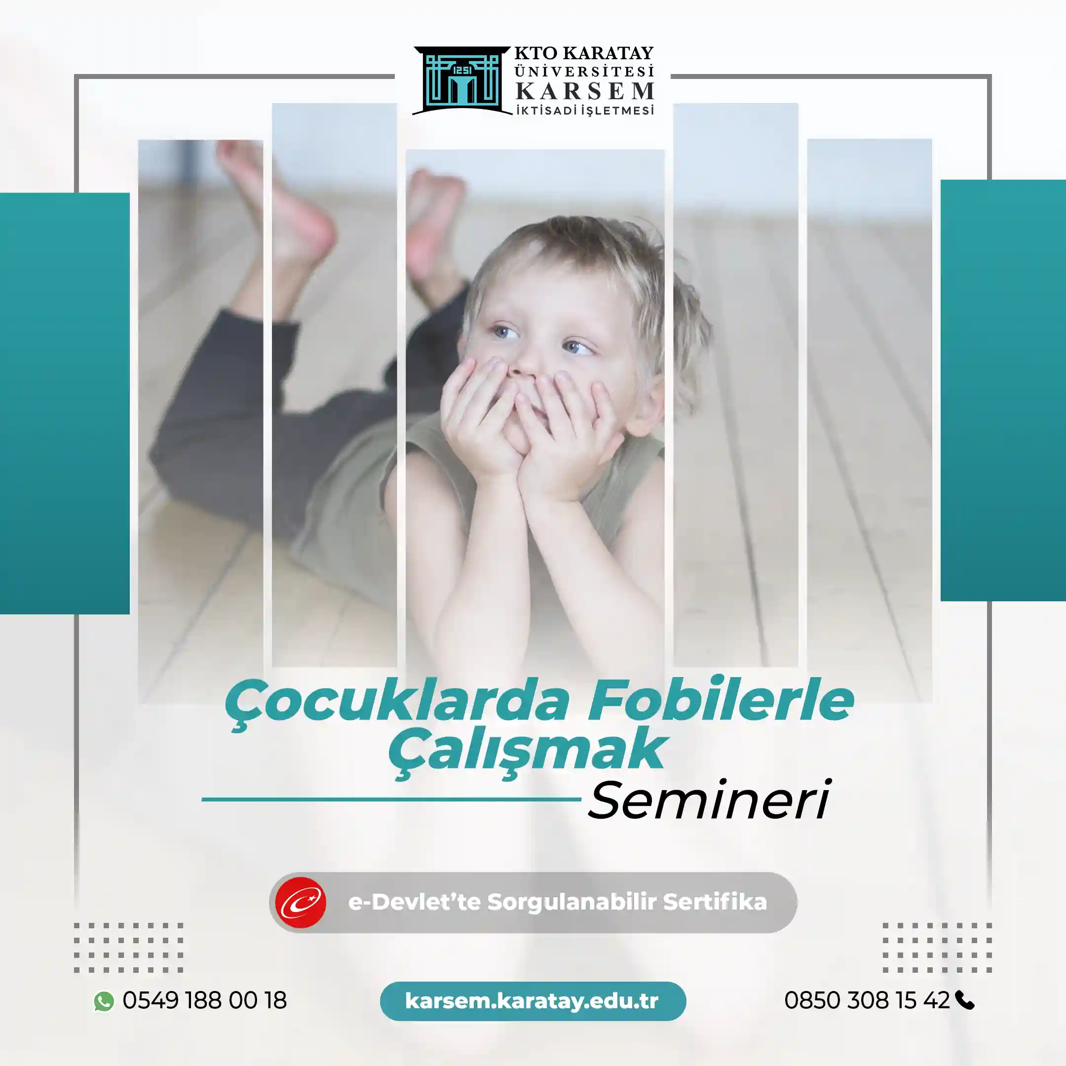 Çocuklarda Fobilerle Çalışmak Semineri