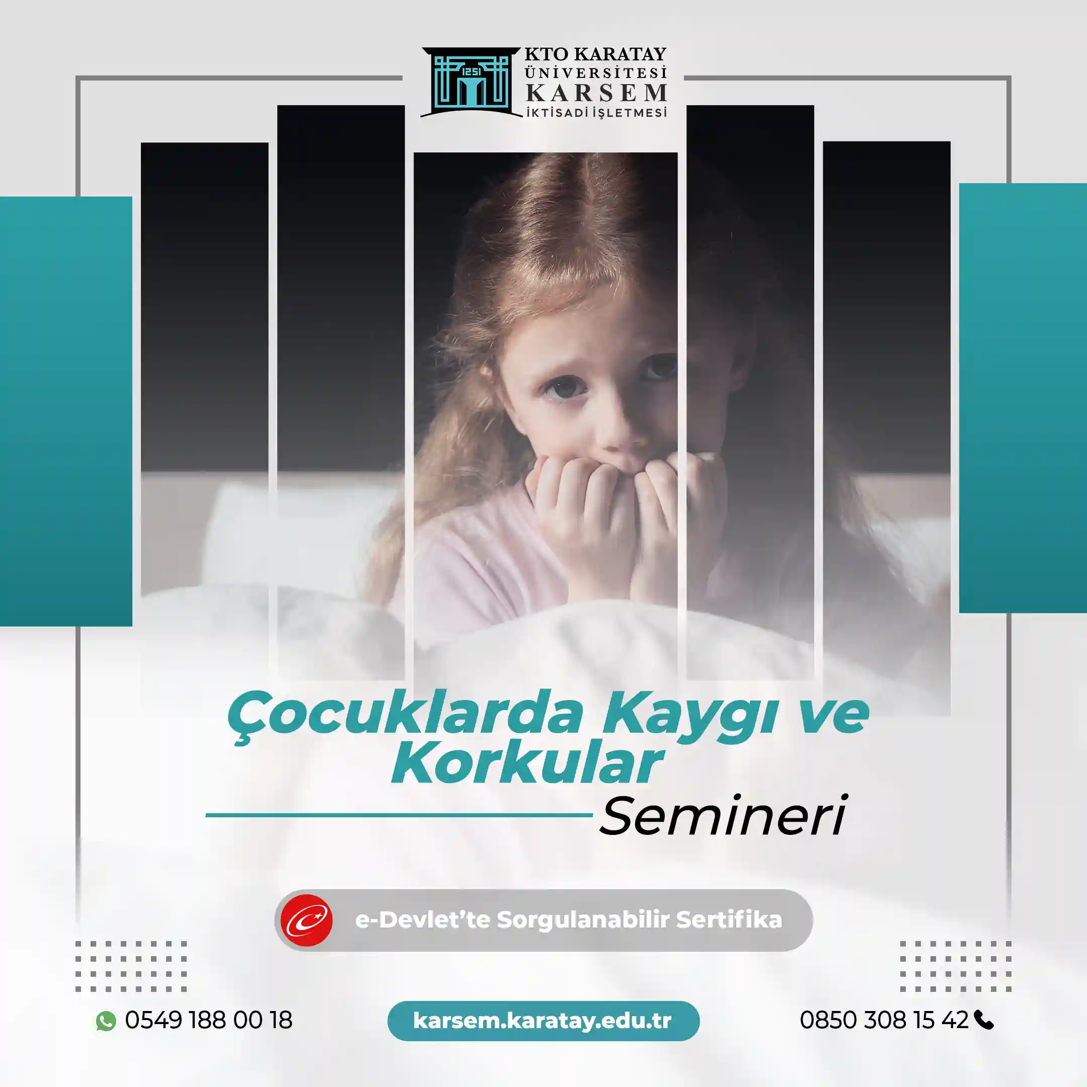 Çocuklarda Kaygı ve Korkular Semineri