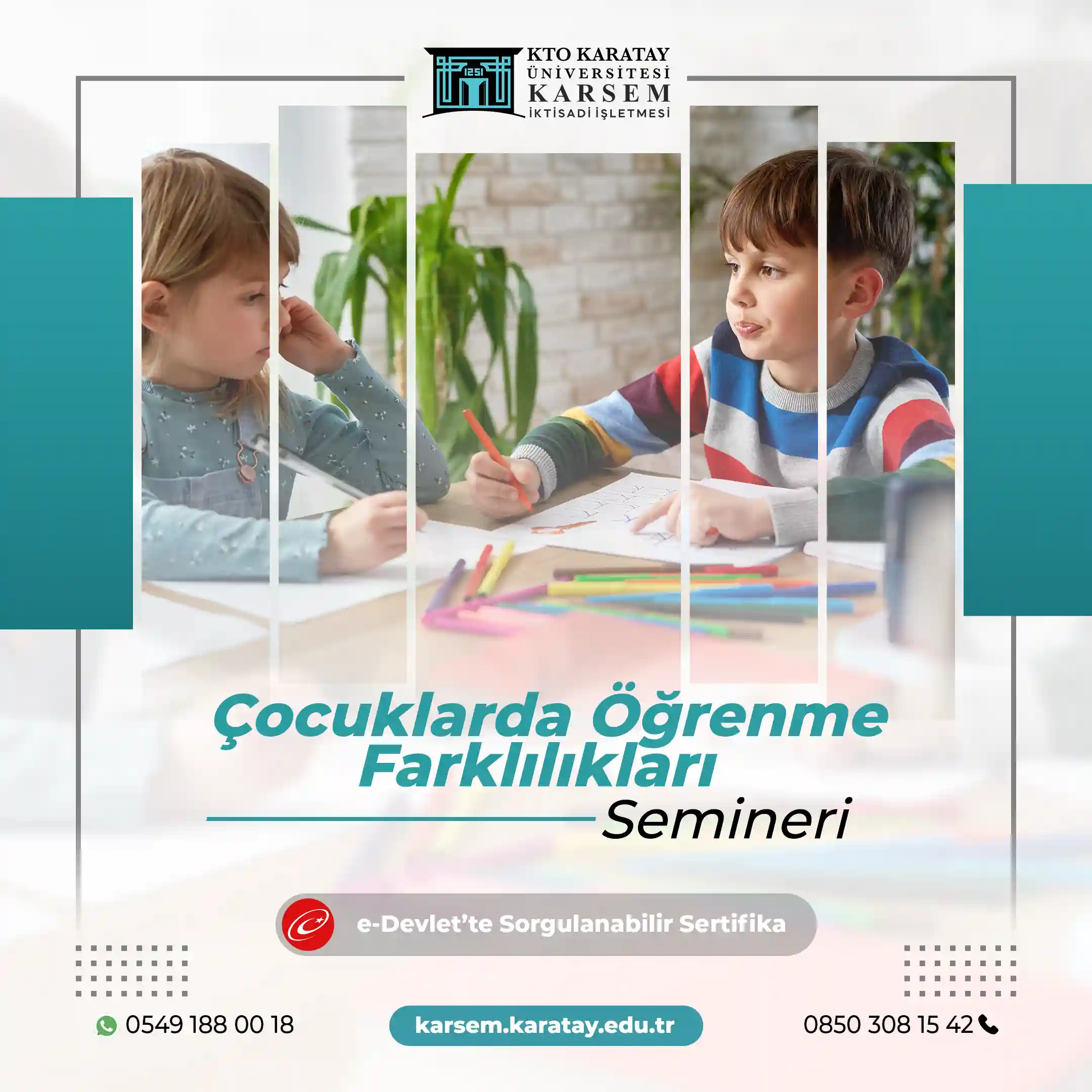 Çocuklarda Öğrenme Farklılıkları Semineri