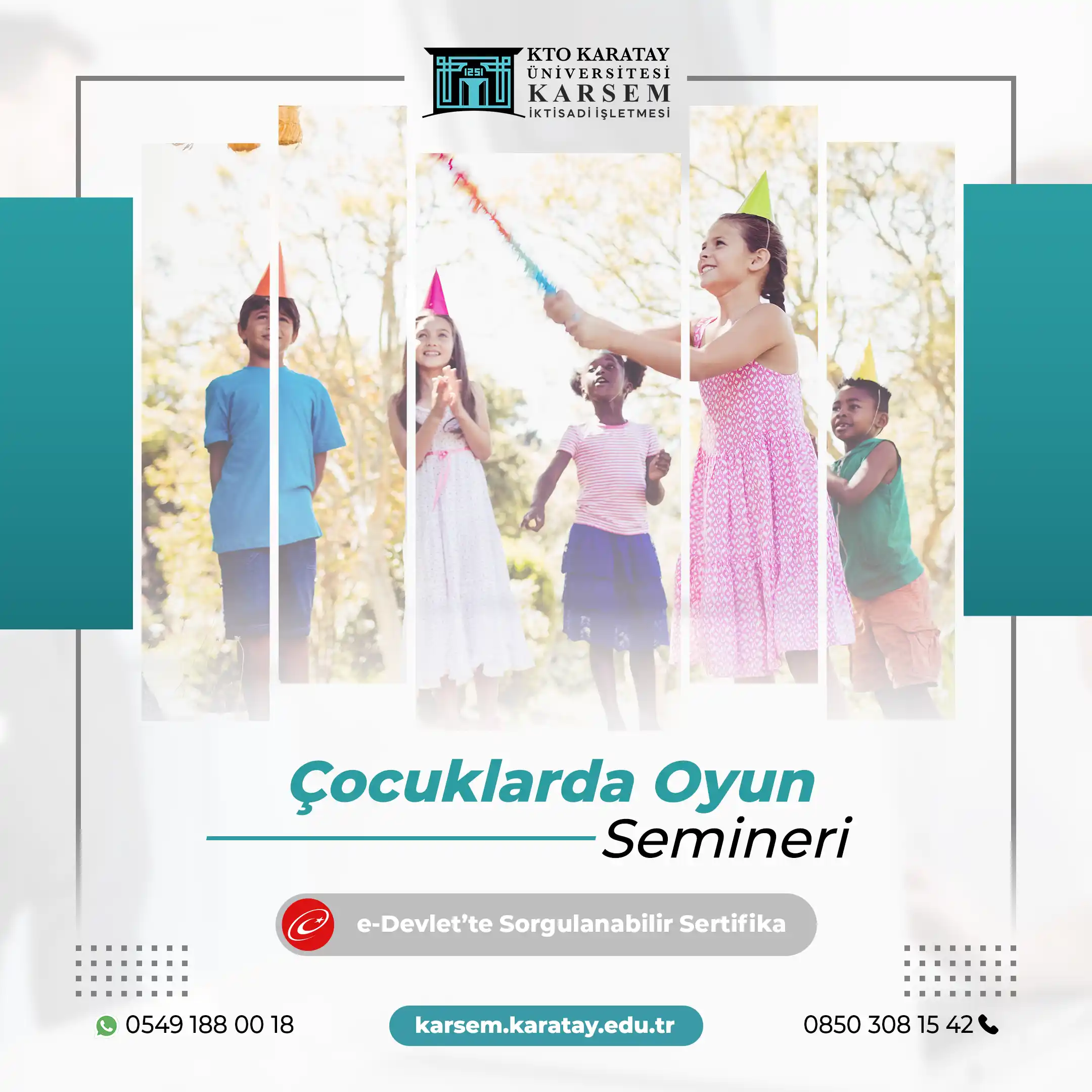  ocuklarda Oyun Semineri