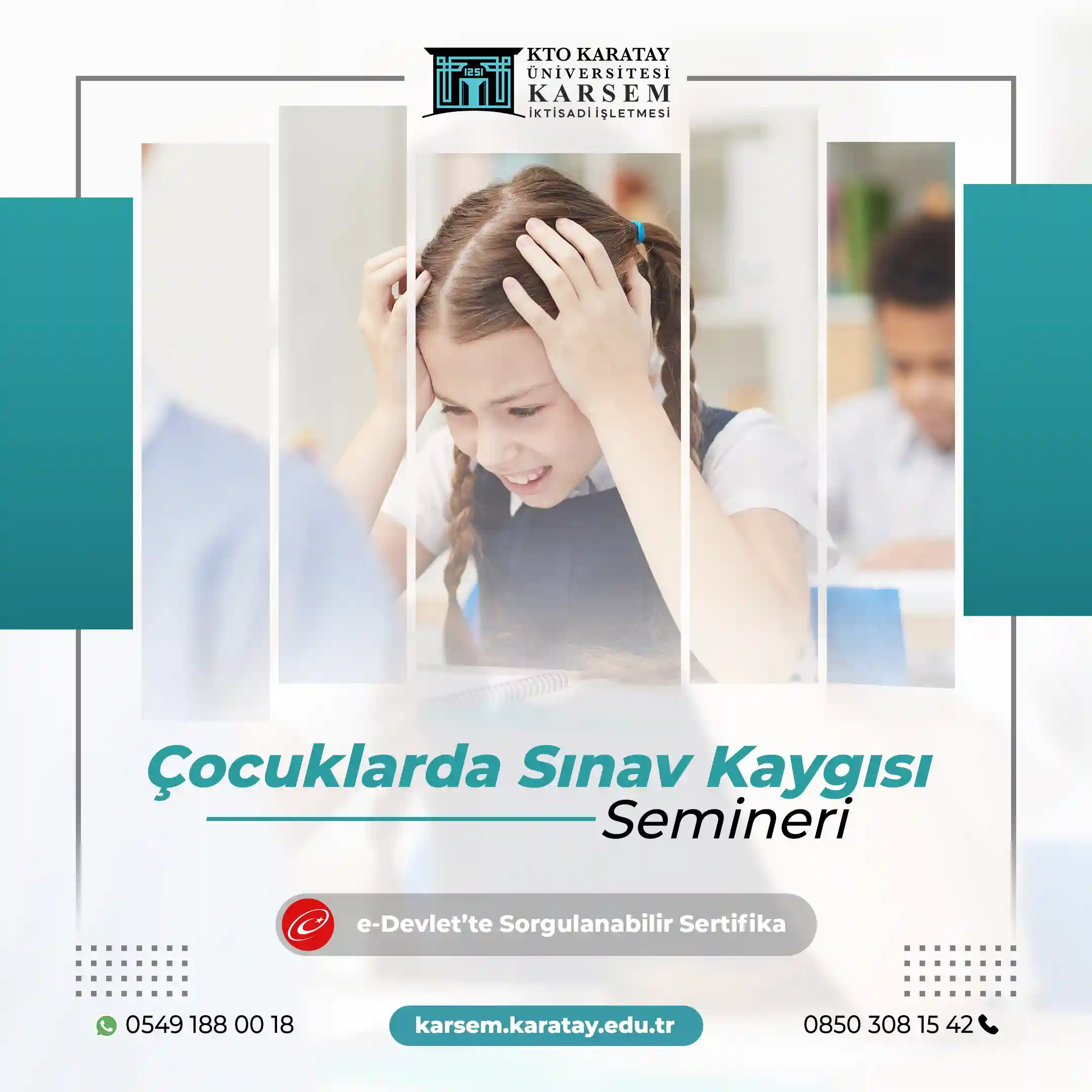 Çocuklarda Sınav Kaygısı Semineri