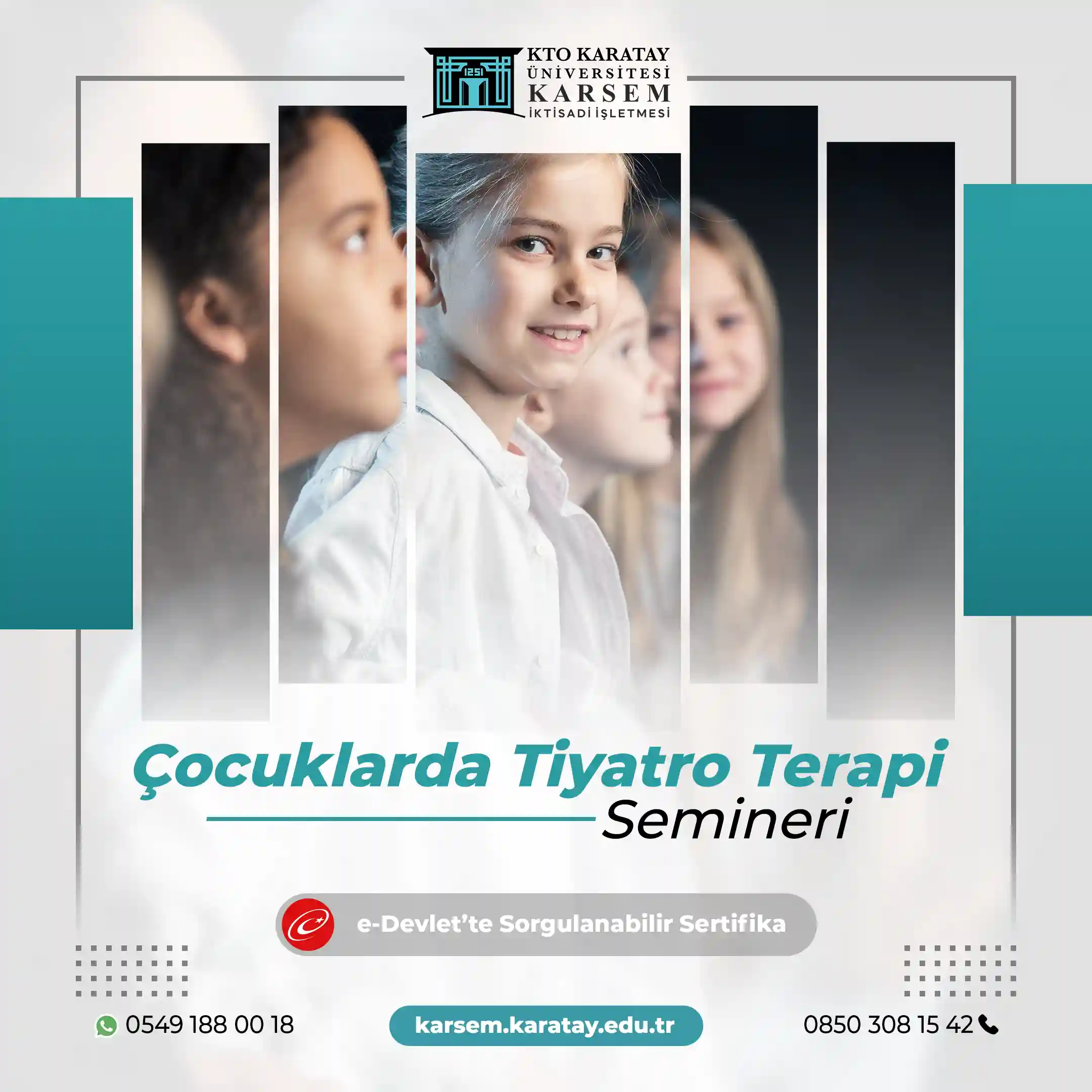 Çocuklarda Tiyatro Terapi Semineri