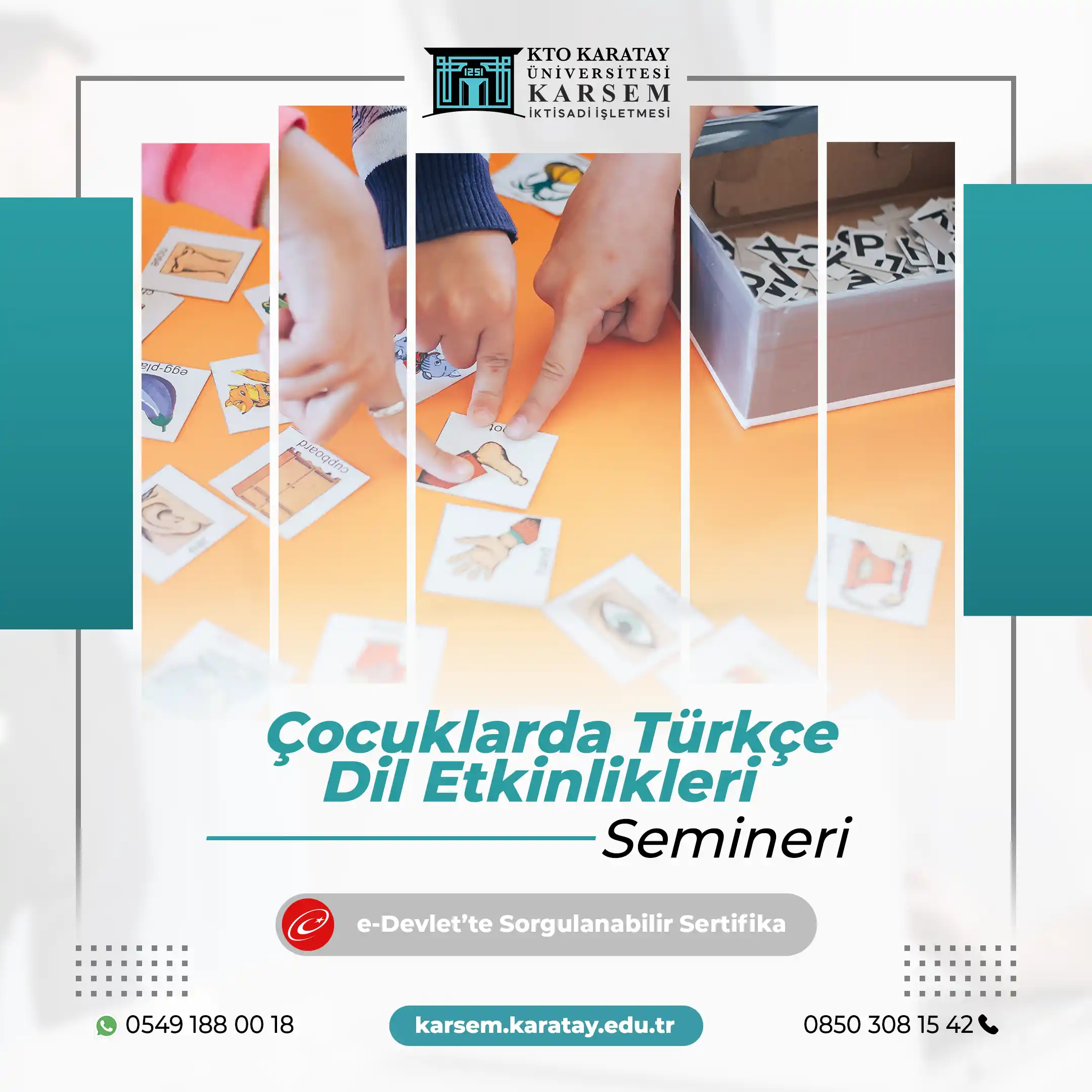 Çocuklarda Türkçe Dil Etkinlikleri Semineri
