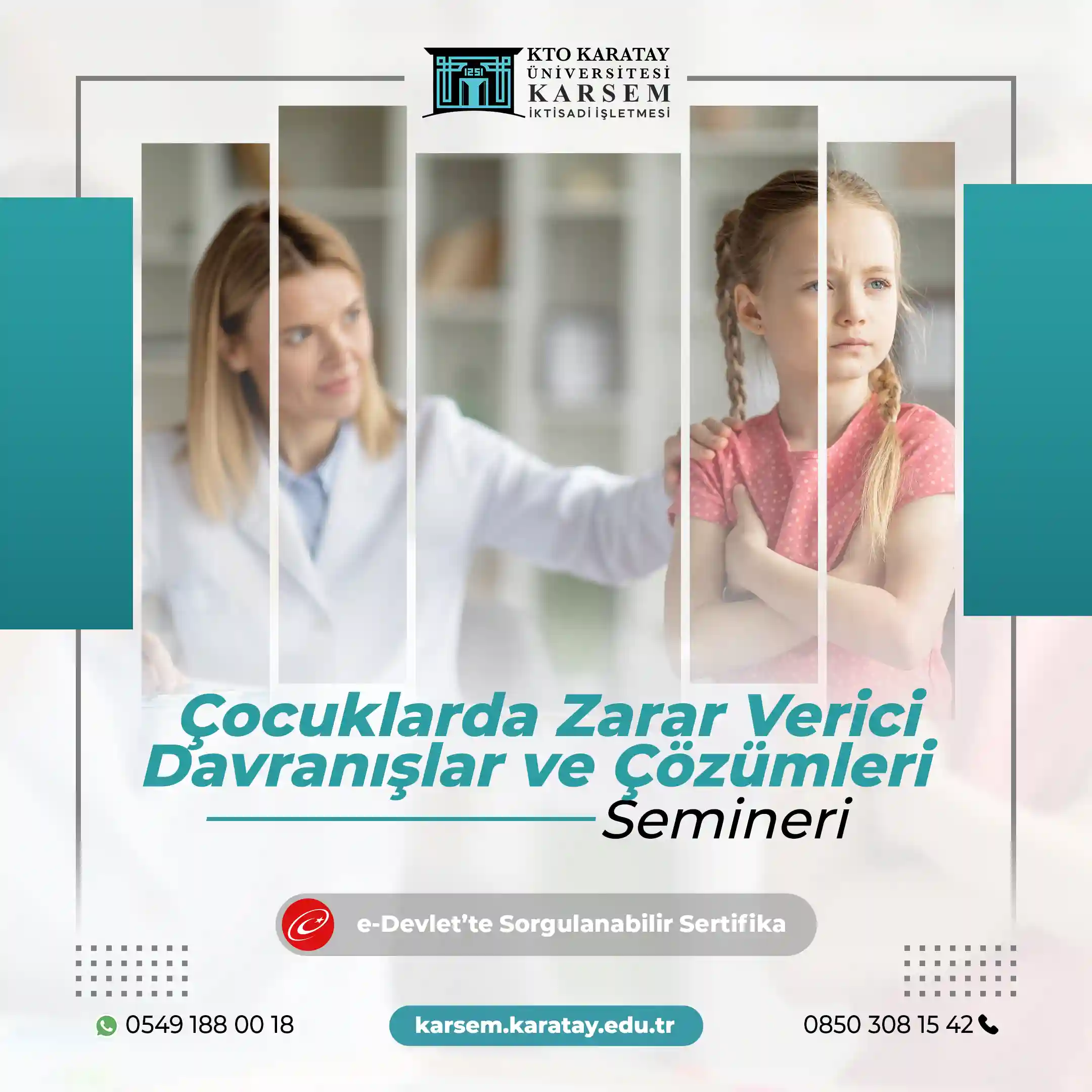 Çocuklarda Zarar Verici Davranışlar ve Çözümleri Semineri