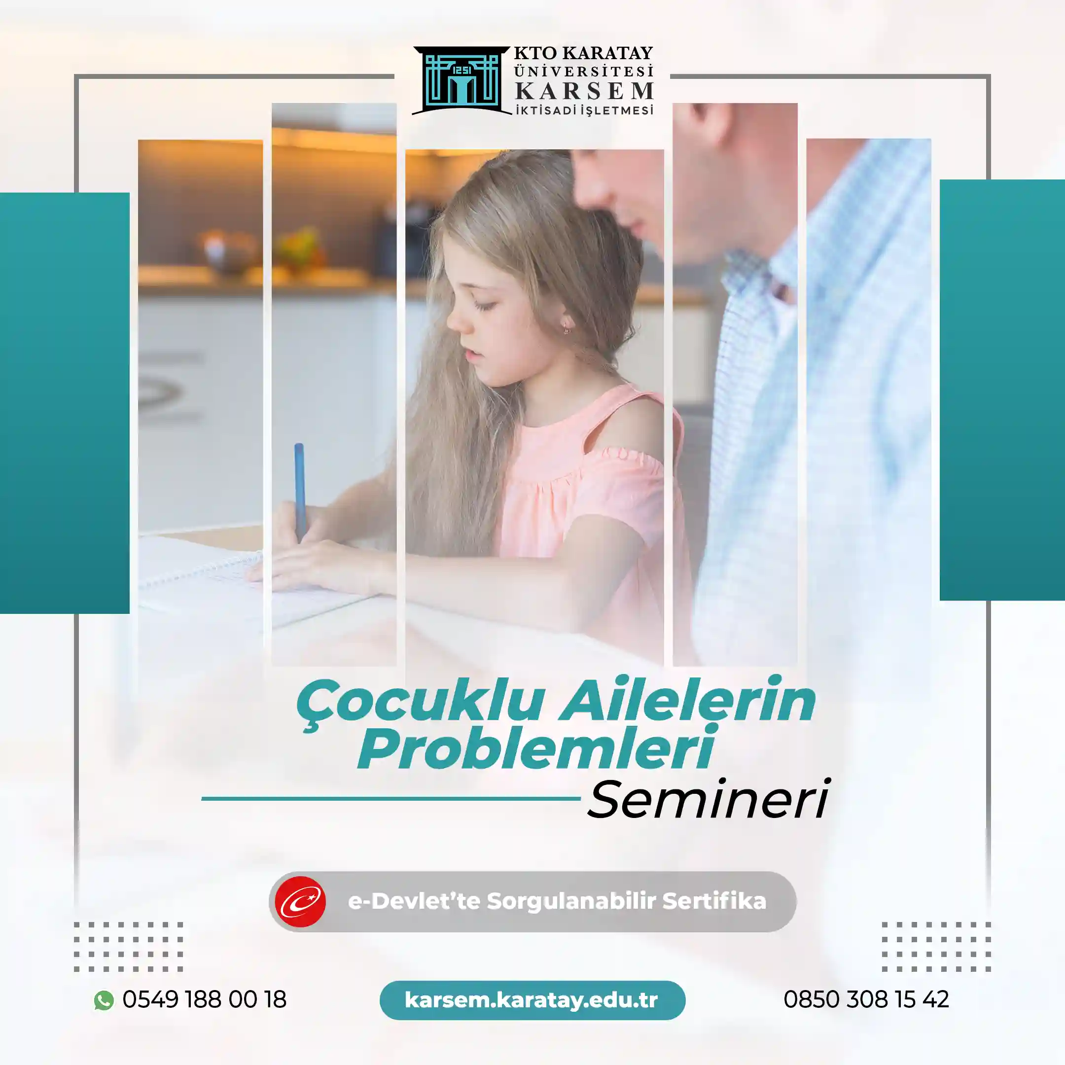 Çocuklu Ailelerin Problemleri Semineri