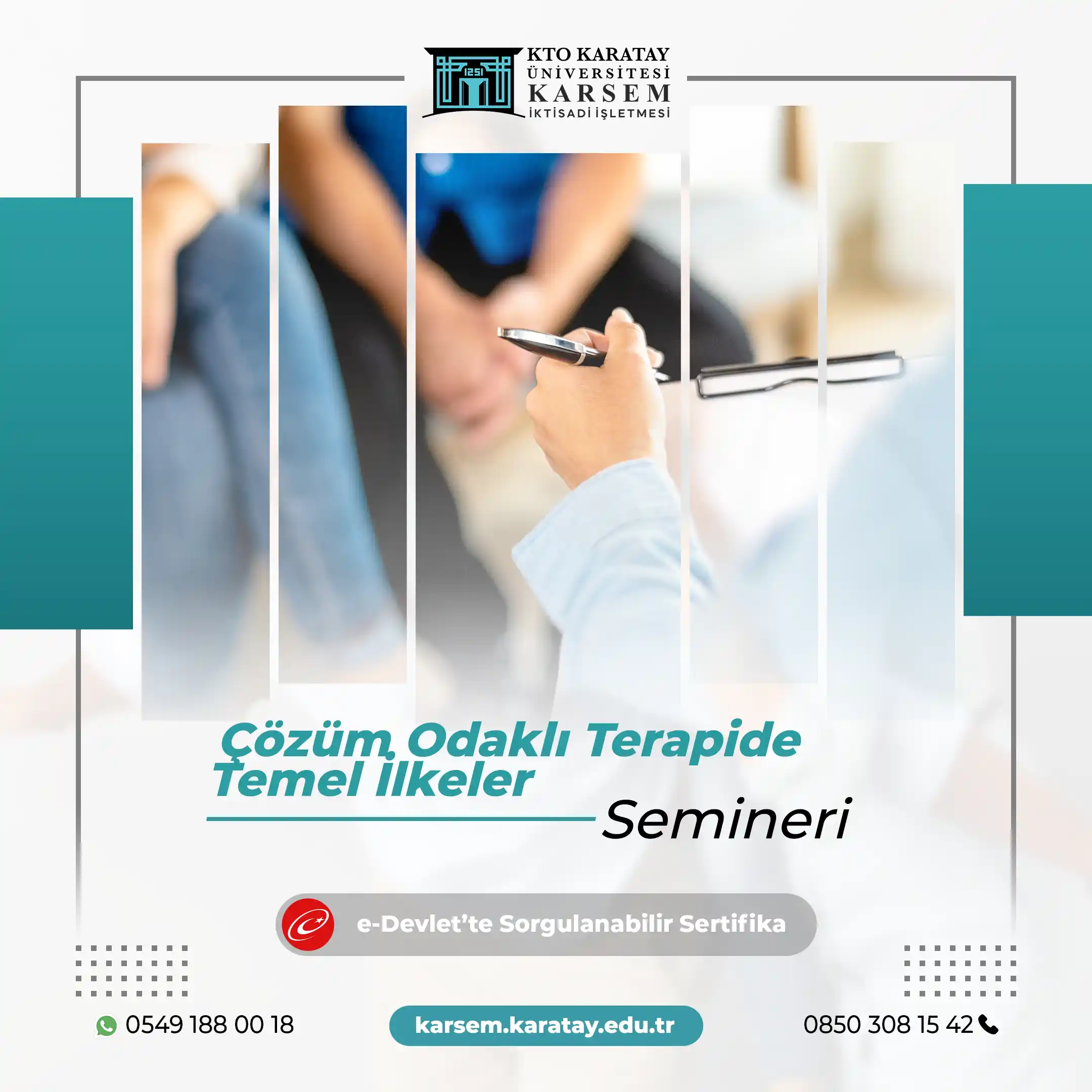 Çözüm Odaklı Terapide Temel İlkeler Semineri