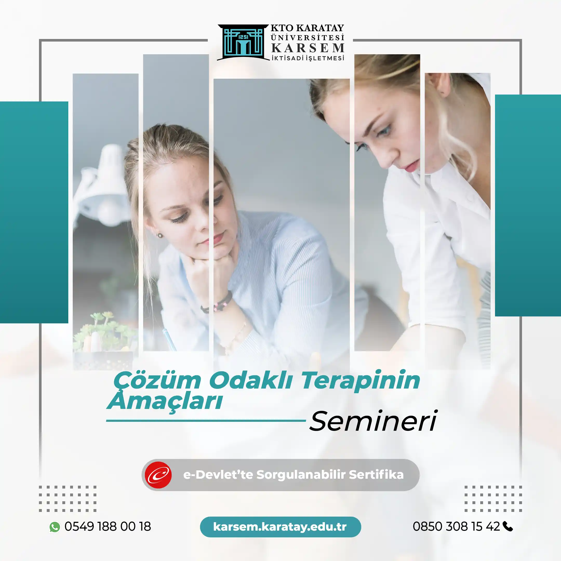 Çözüm Odaklı Terapinin Amaçları Semineri