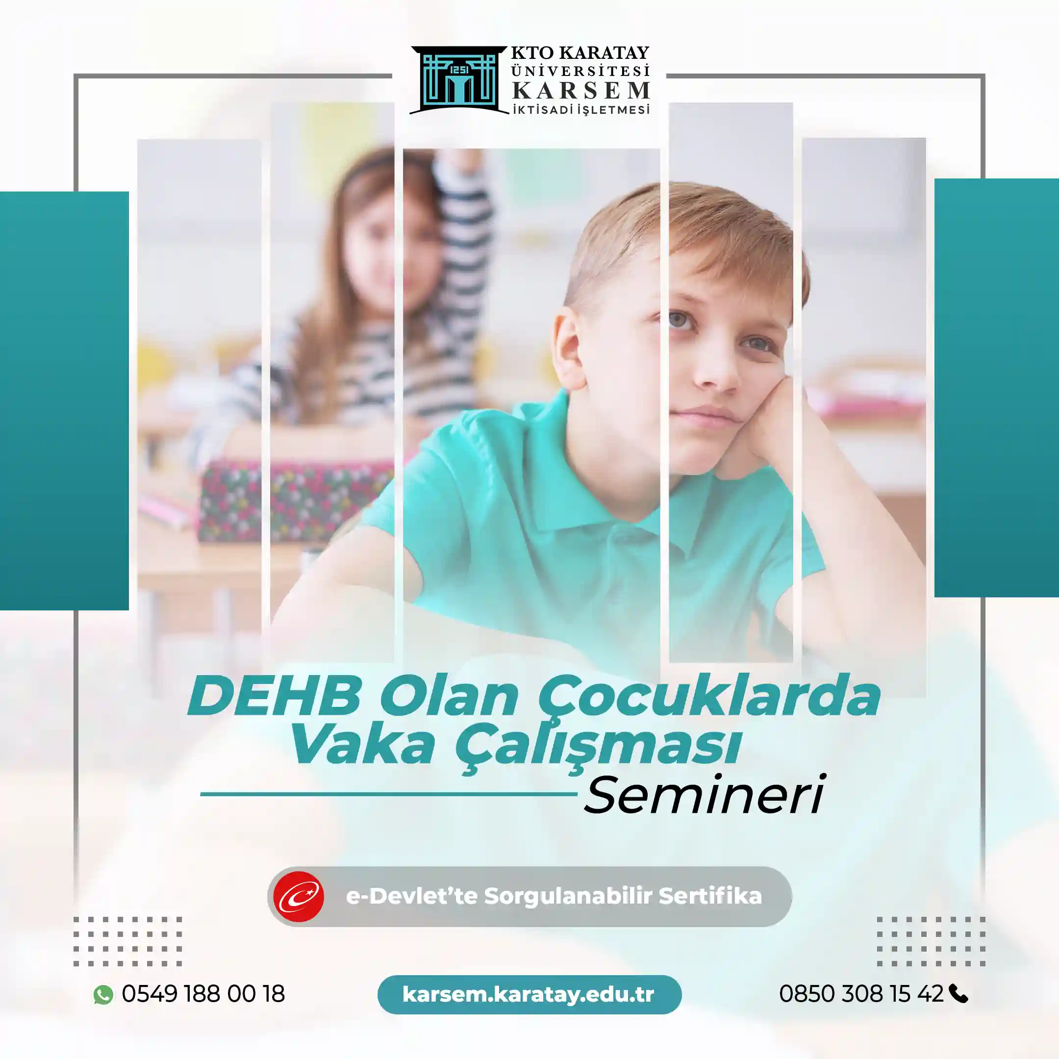 DEHB Olan Çocuklarda Vaka Çalışması Semineri