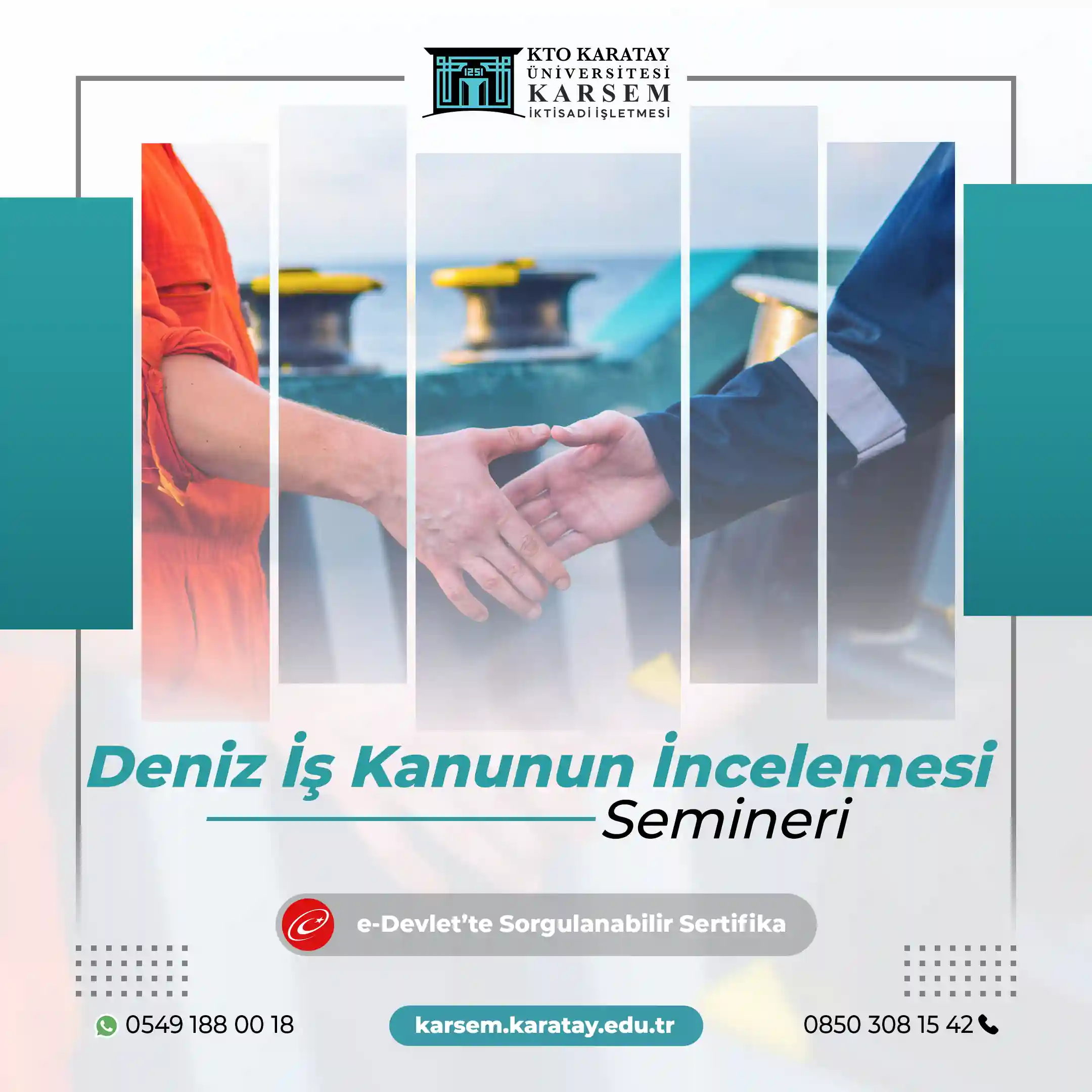 Deniz İş Kanunun İncelemesi Semineri