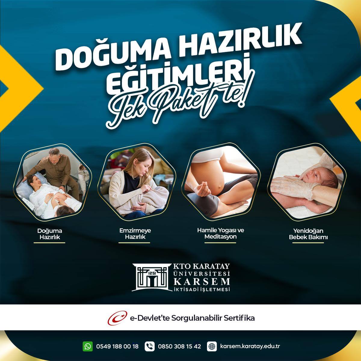 Doğuma Hazırlık Eğitimleri Paketi