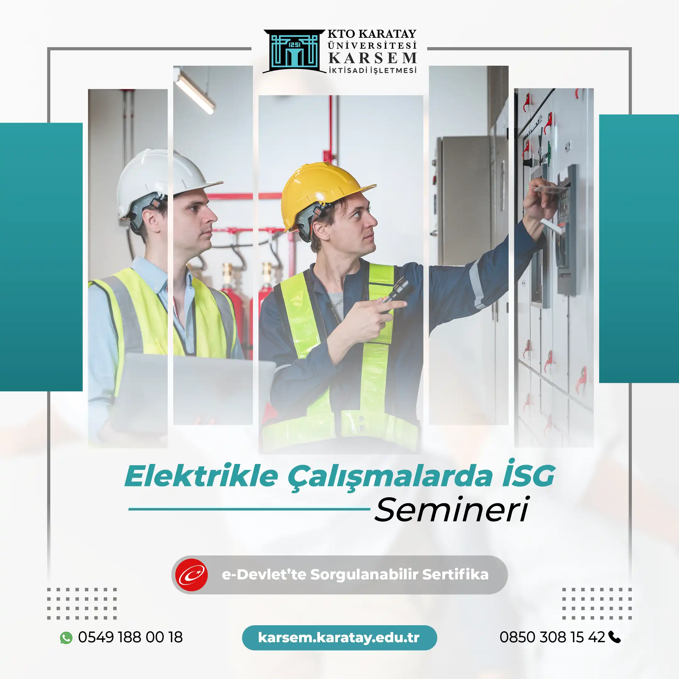 Elektrikle Çalışmalarda İSG Semineri