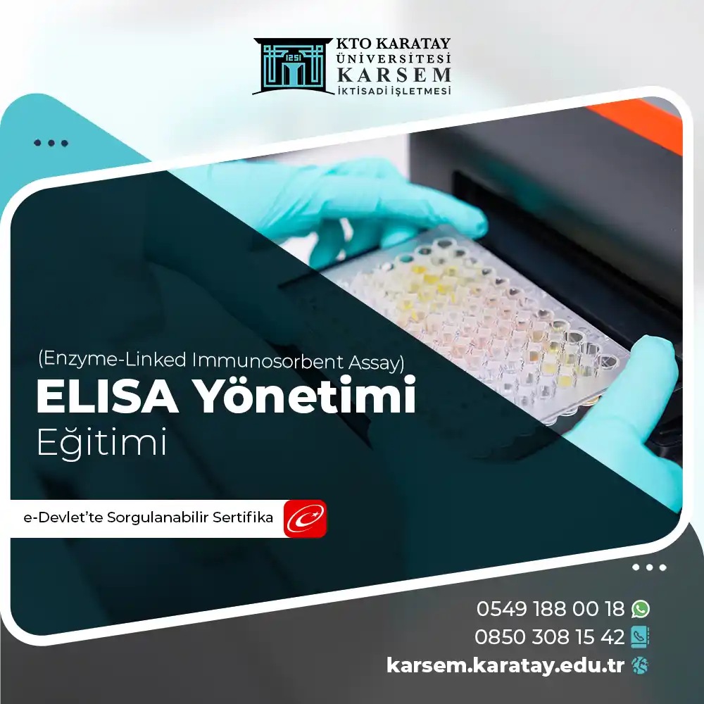 ELISA (Enzyme-Linked Immunosorbent Assay) Yöntemi Eğitimi Sertifika Programı