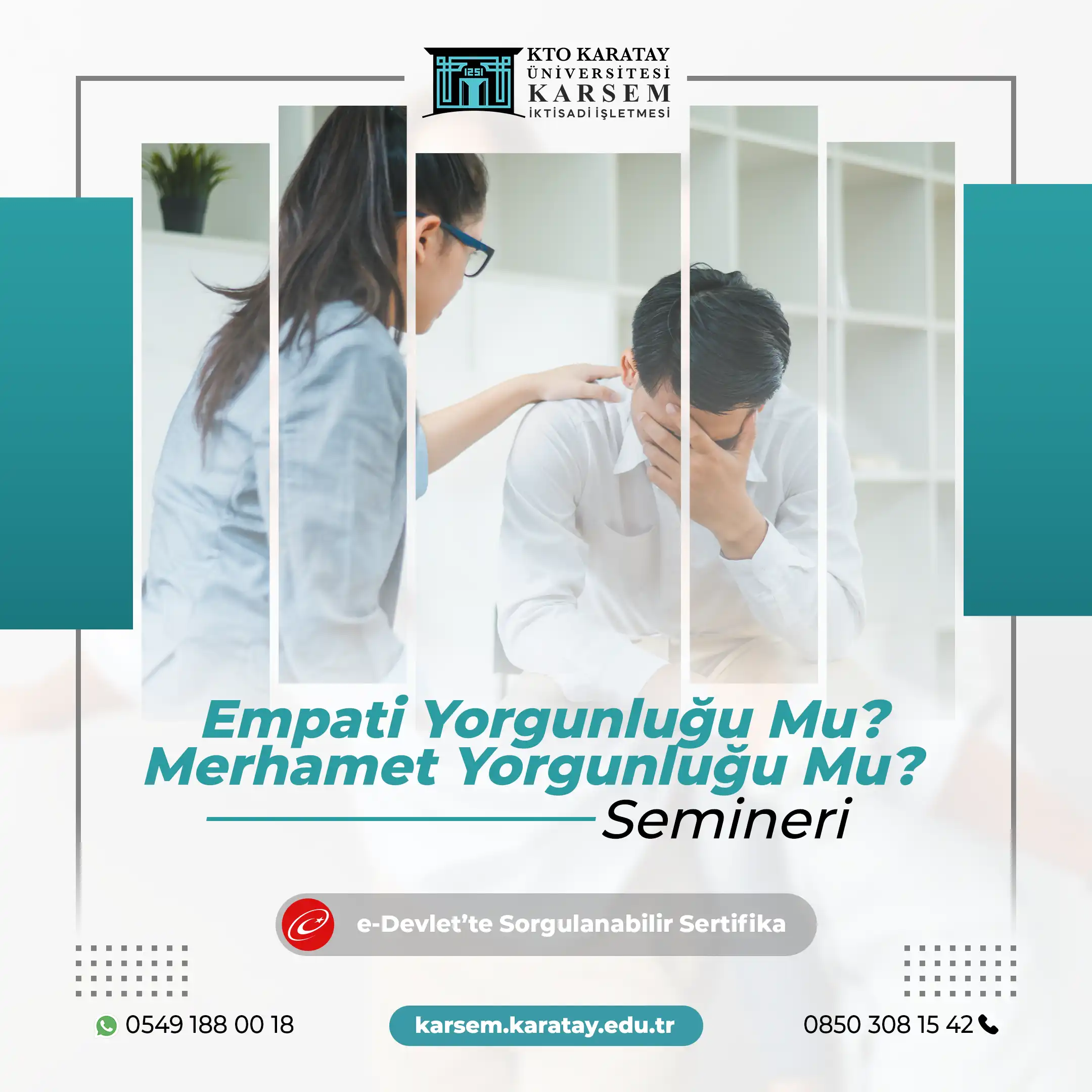 Empati Yorgunluğu Mu? Merhamet Yorgunluğu Mu? Semineri