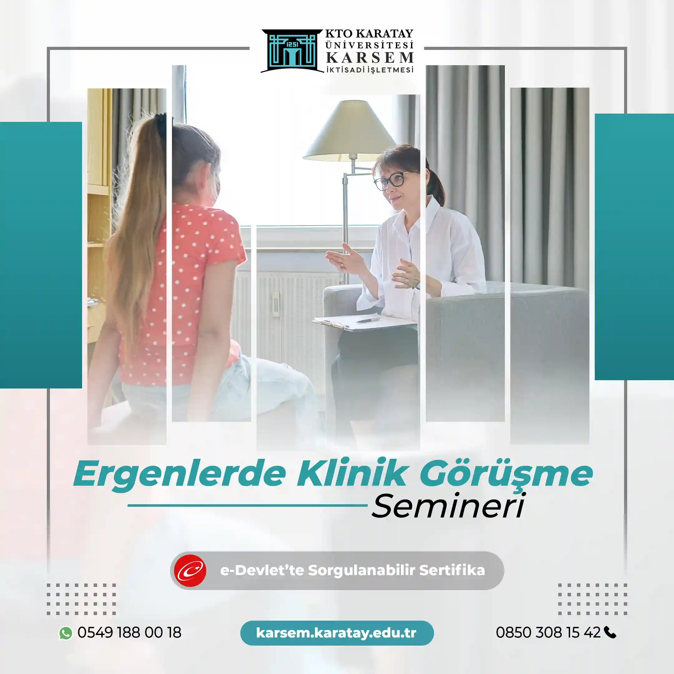 Ergenlerde Klinik Görüşme Semineri