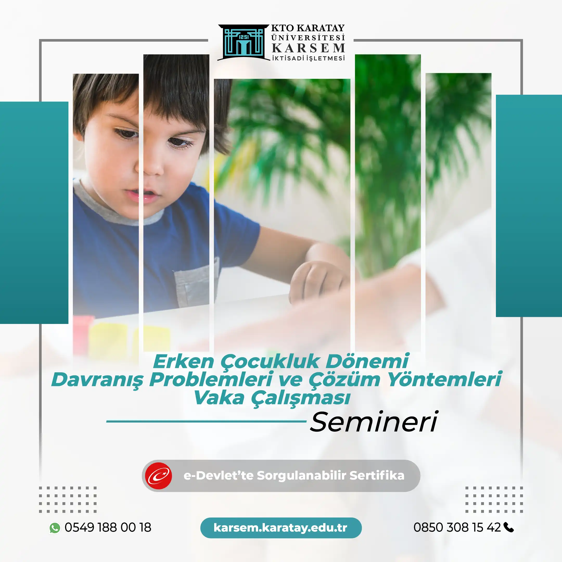 Erken Çocukluk Dönemi Davranış Problemleri ve Çözüm Yöntemleri Vaka Çalışması