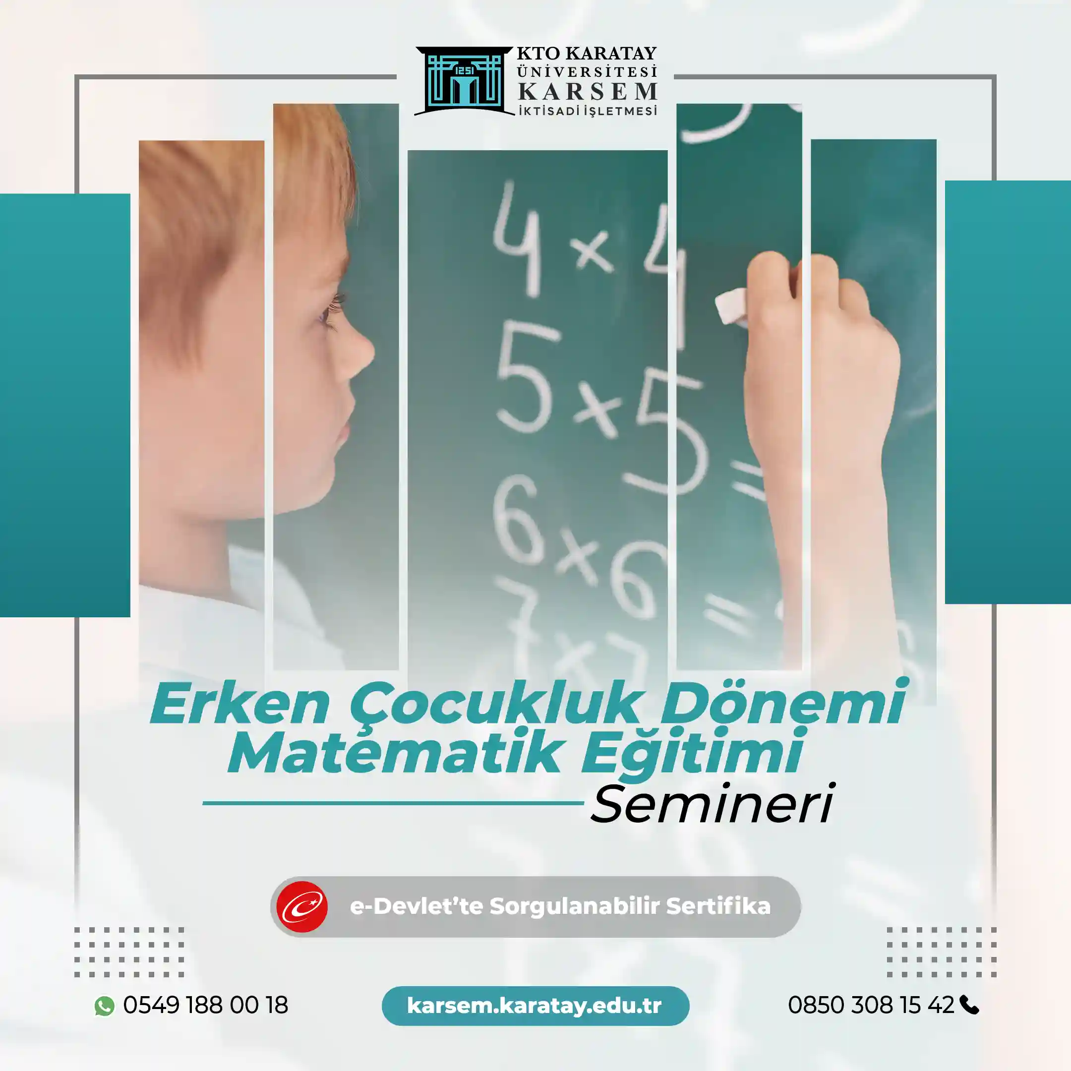 Erken Çocukluk Dönemi Matematik Eğitimi Semineri