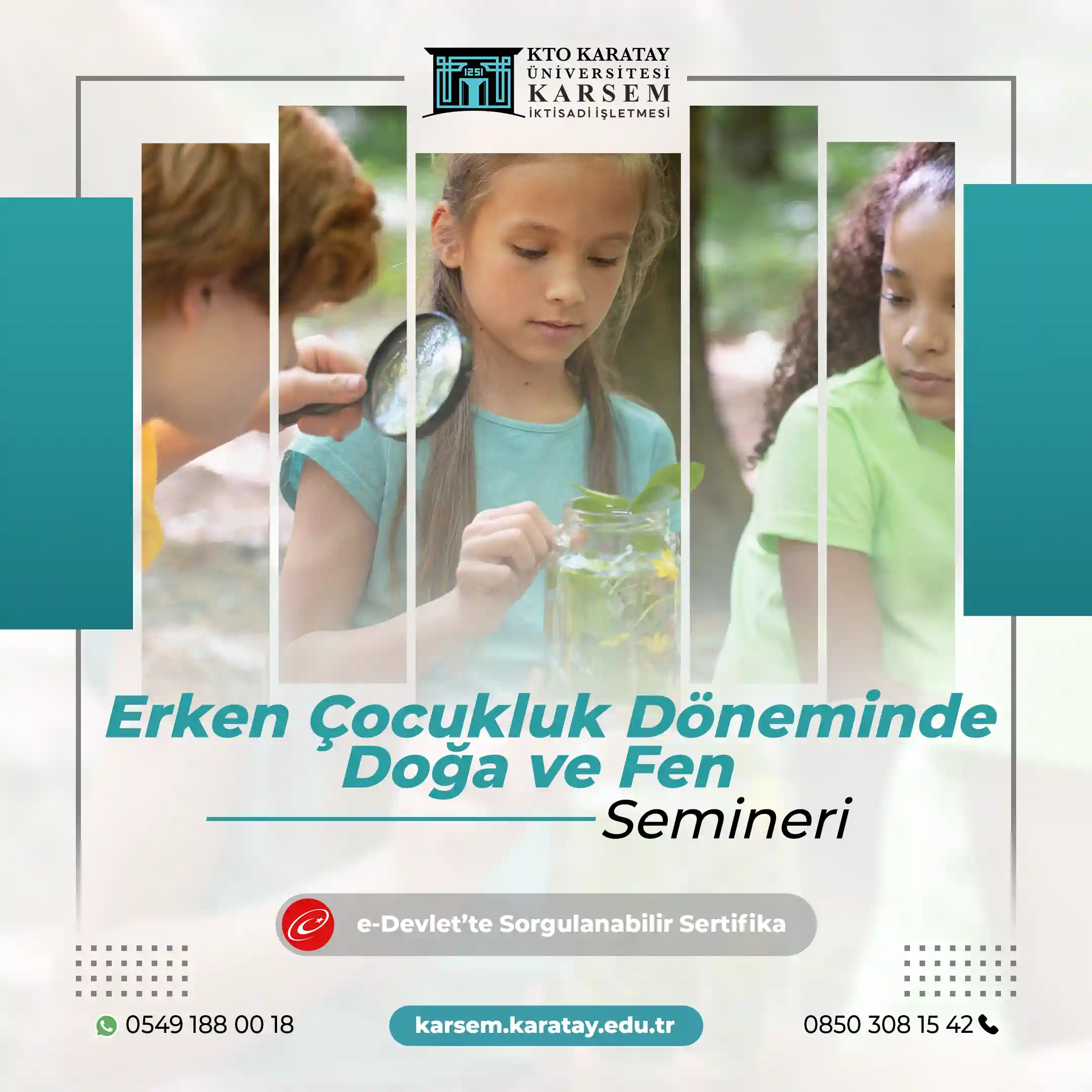 Erken Çocukluk Döneminde Doğa ve Fen Semineri