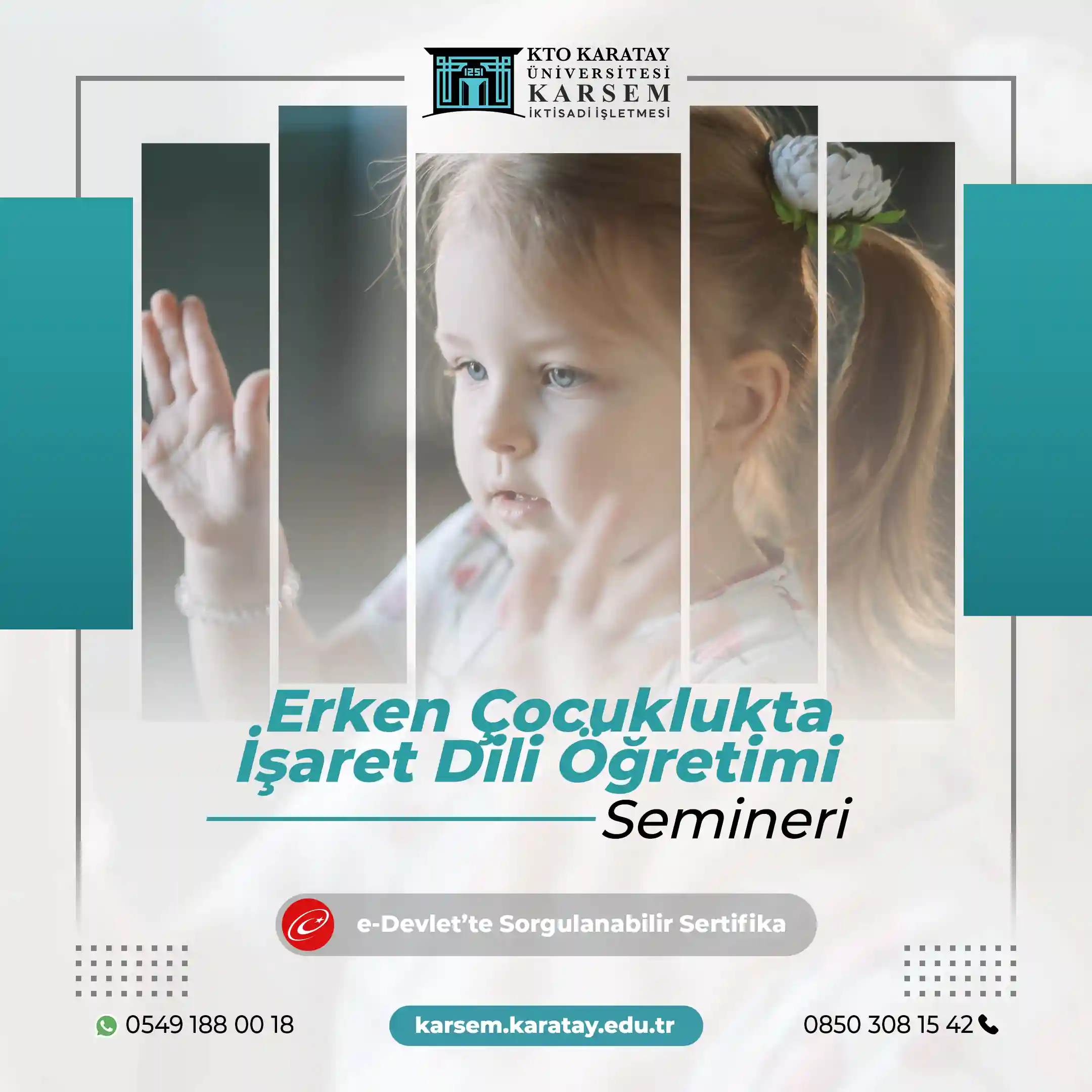 Erken Çocuklukta İşaret Dili Öğretimi Semineri