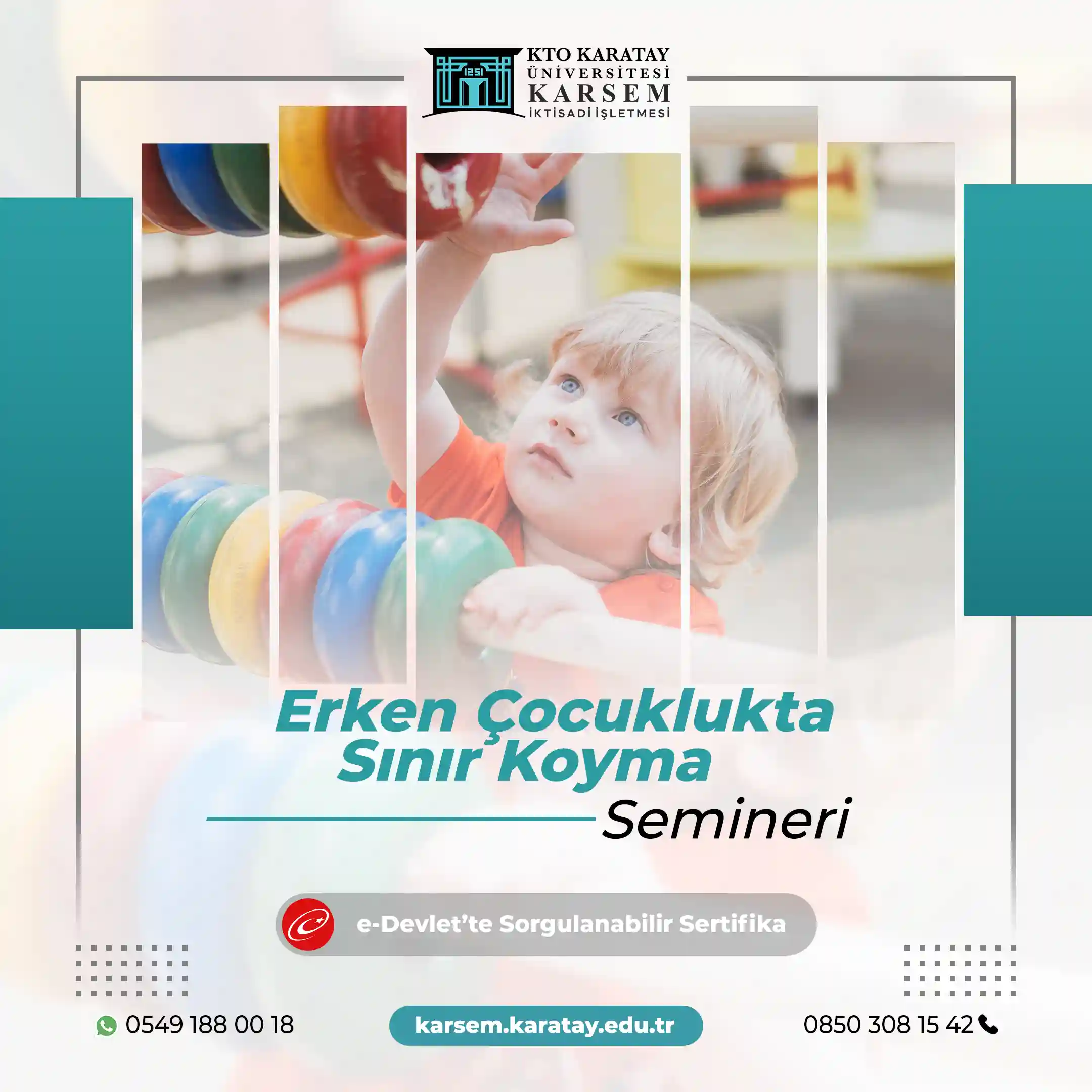 Erken Çocuklukta Sınır Koyma Semineri