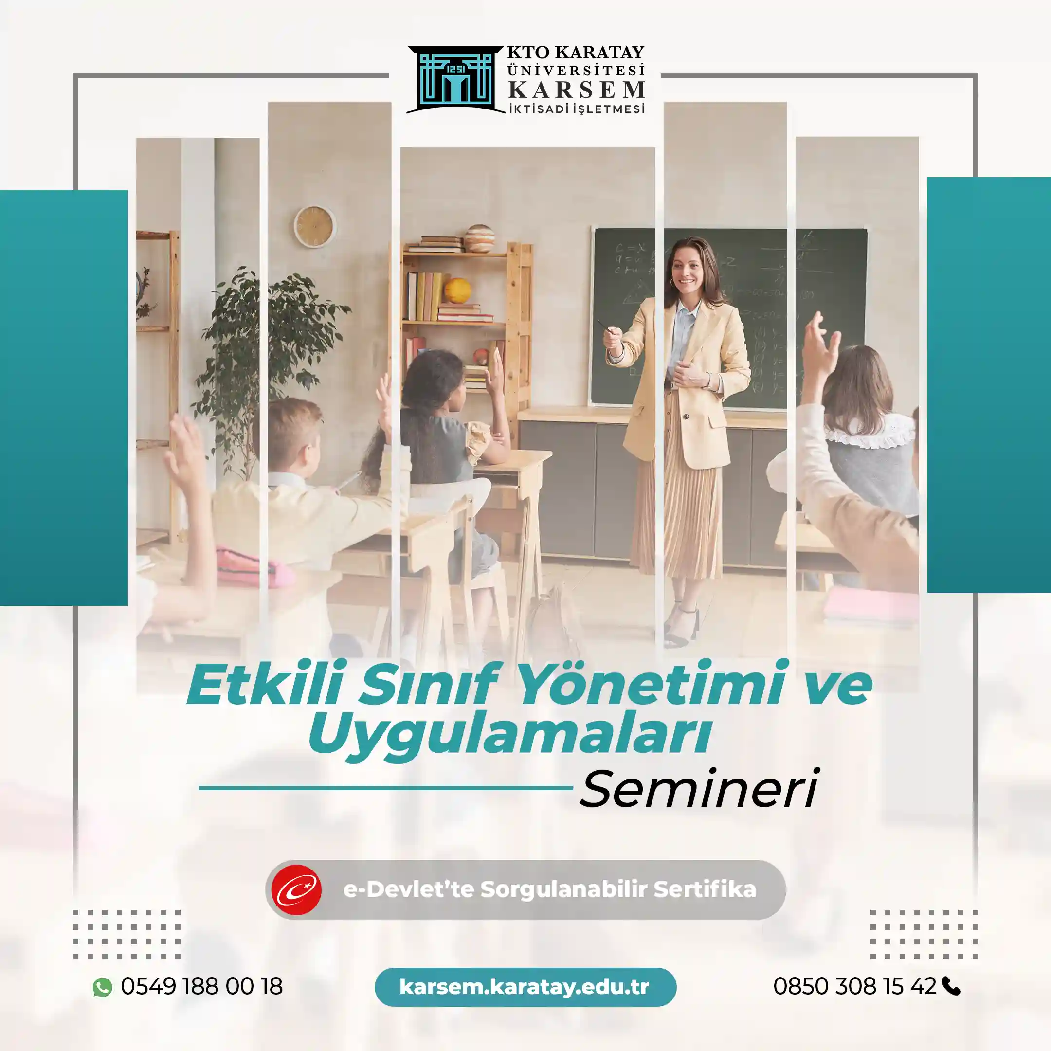 Etkili Sınıf Yönetimi ve Uygulamaları Semineri