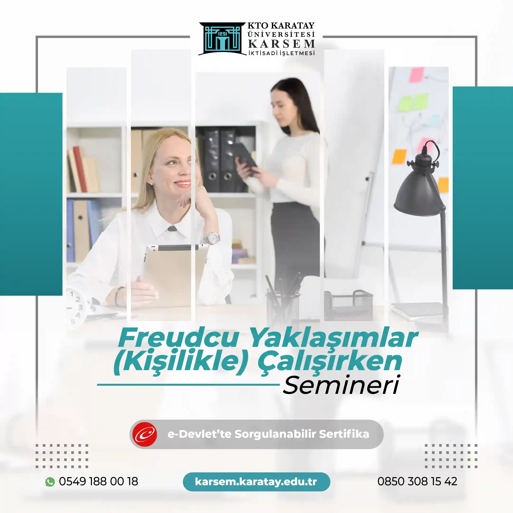 Freudcu Yaklaşımlar (Kişilikle) Çalışırken Semineri