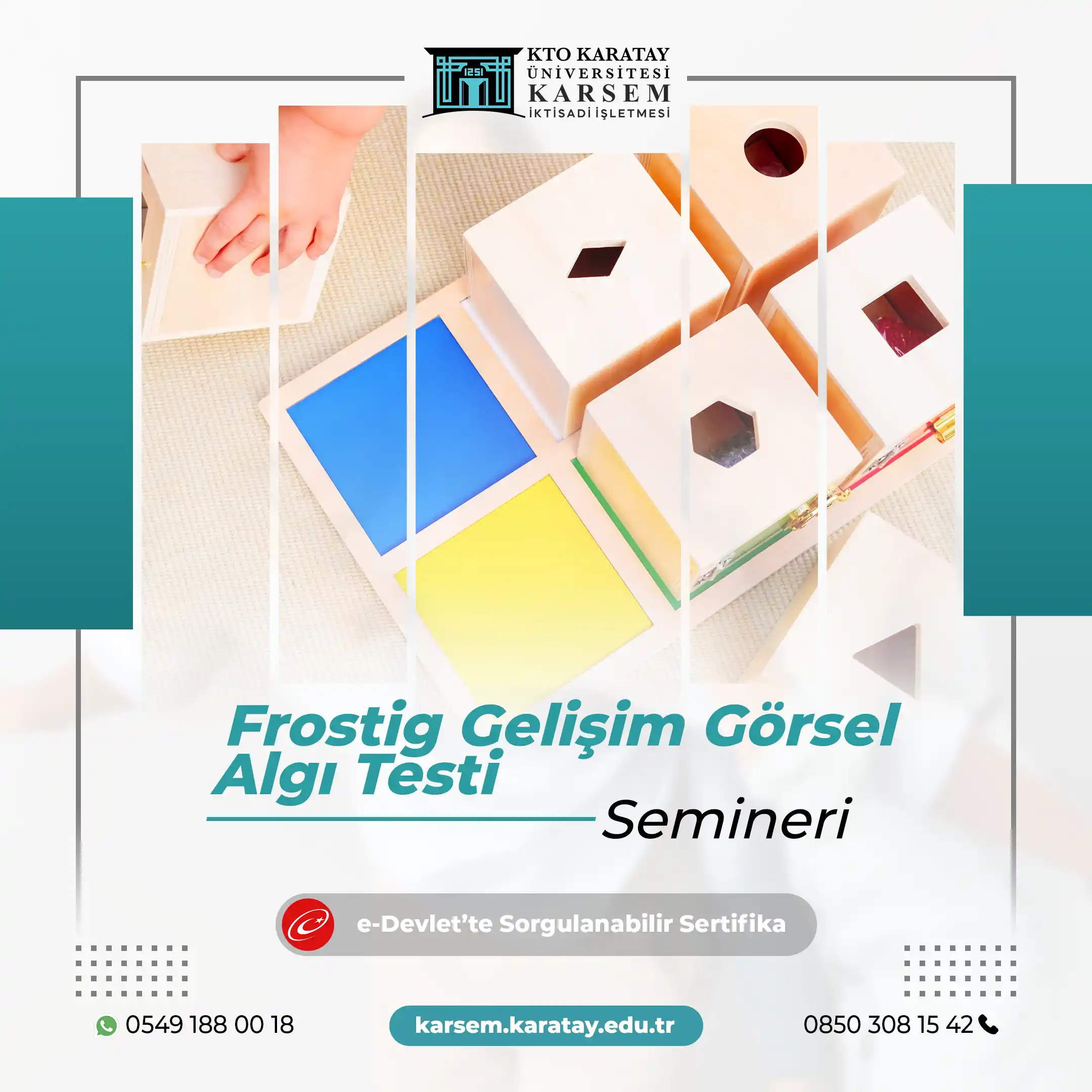 Frostig Gelişim Görsel Algı Testi Semineri