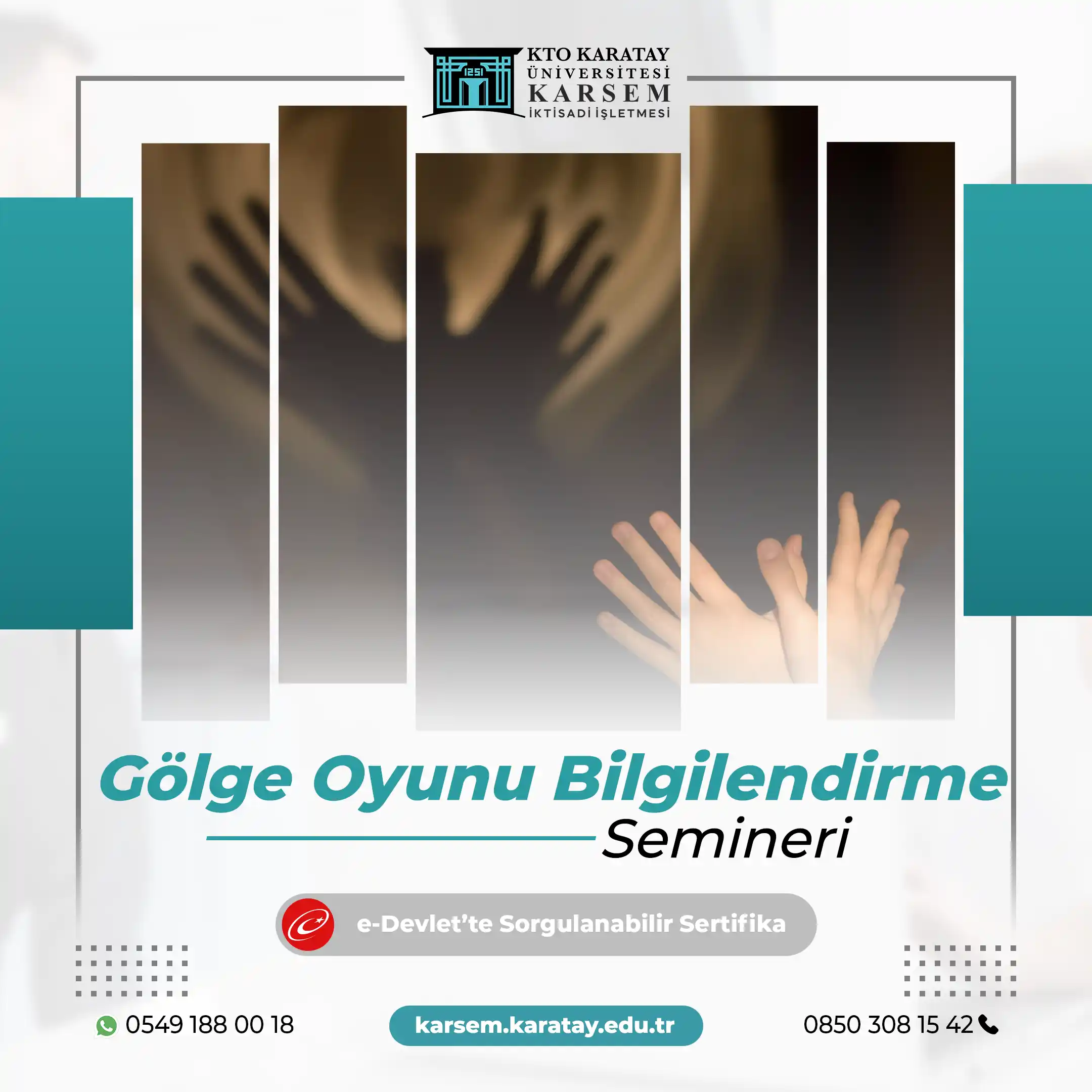 Gölge Oyunu Bilgilendirme Semineri