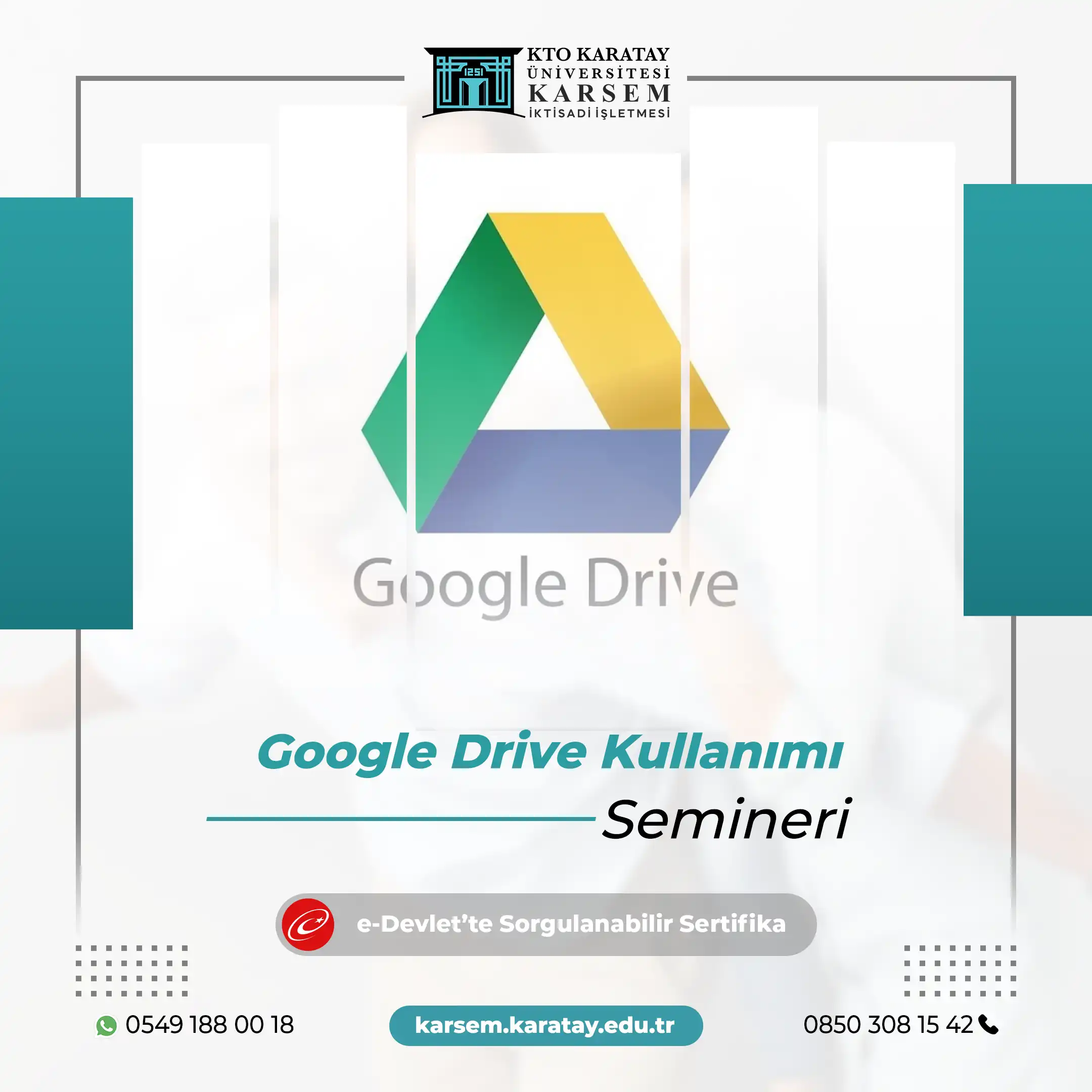 Google Drive Kullanımı Semineri