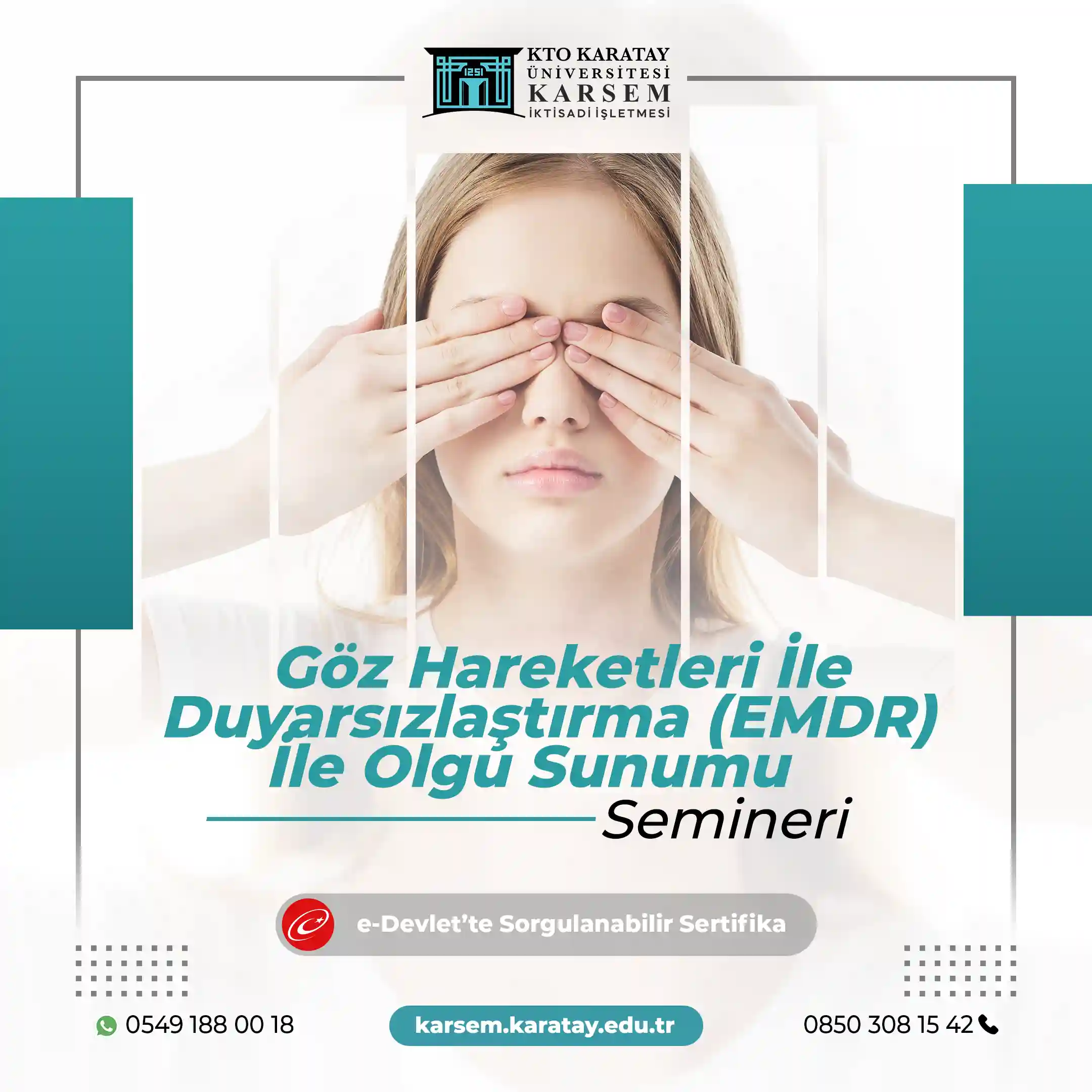 Göz Hareketleri İle Duyarsızlaştırma (EMDR) İle Olgu Sunumu Semineri