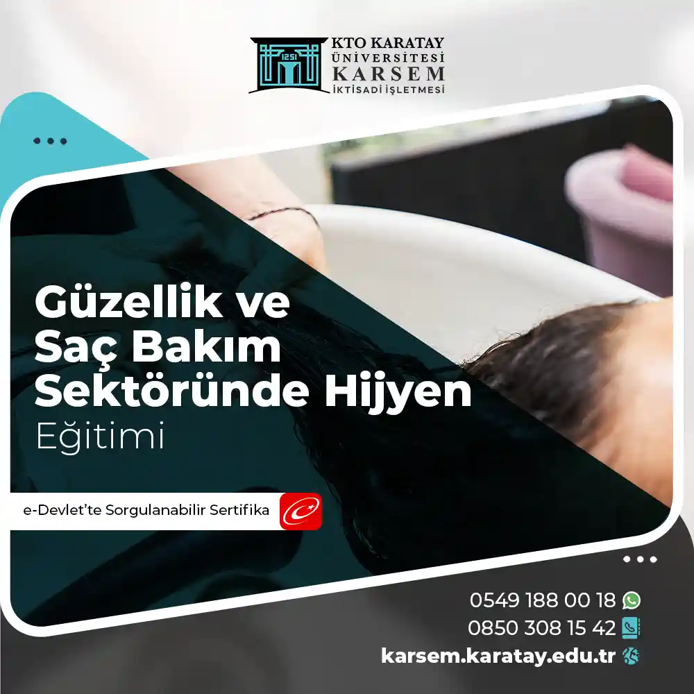 Güzellik ve Saç Bakım Sektöründe Hijyen Eğitimi