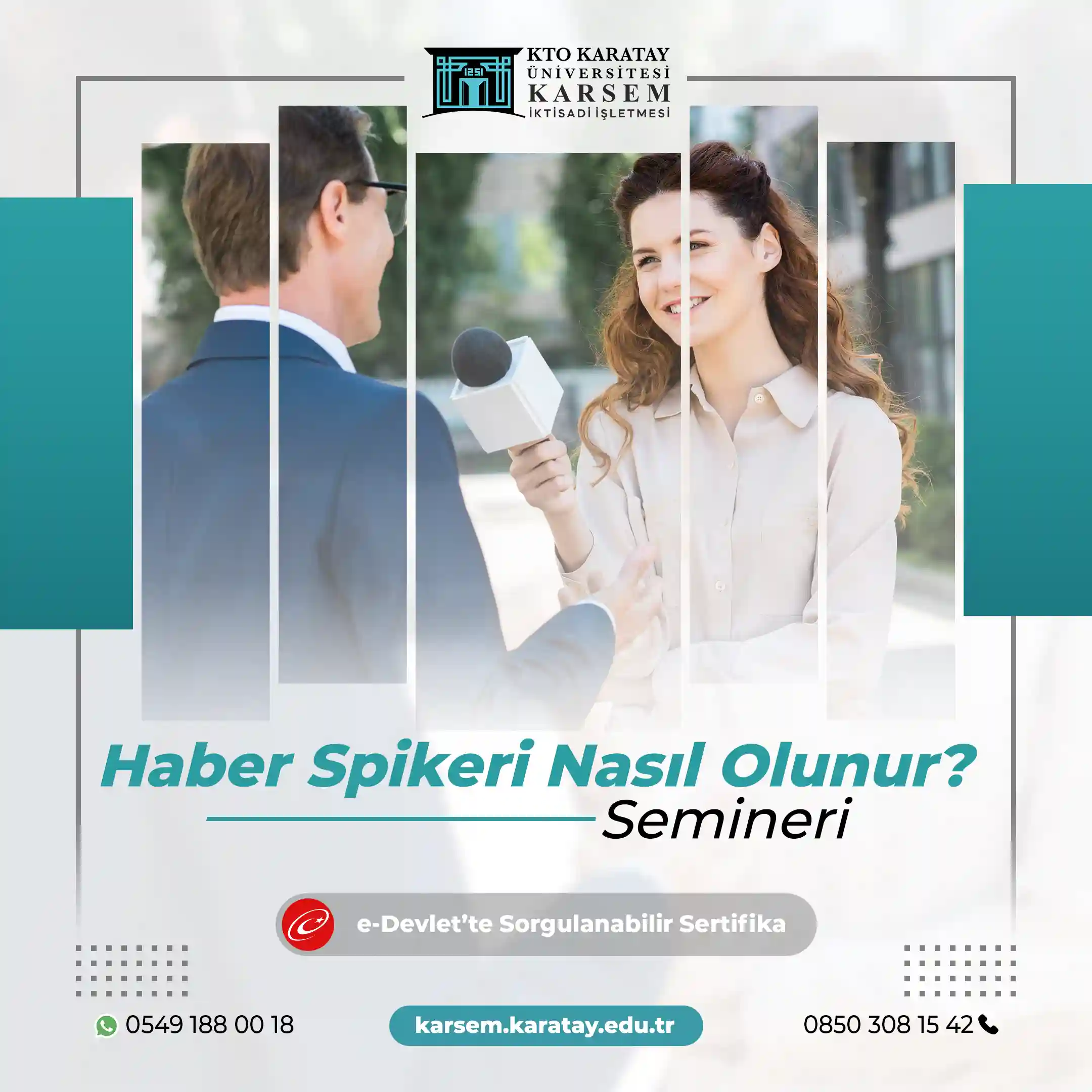 Haber Spikeri Nasıl Olunur? Semineri