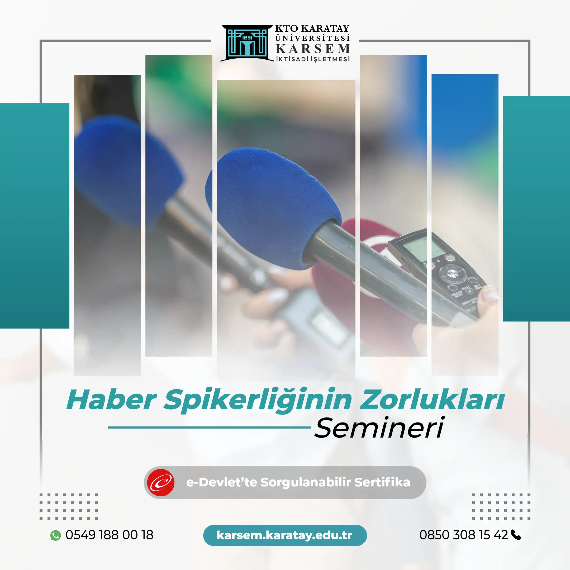 Haber Spikerliğinin Zorlukları Semineri