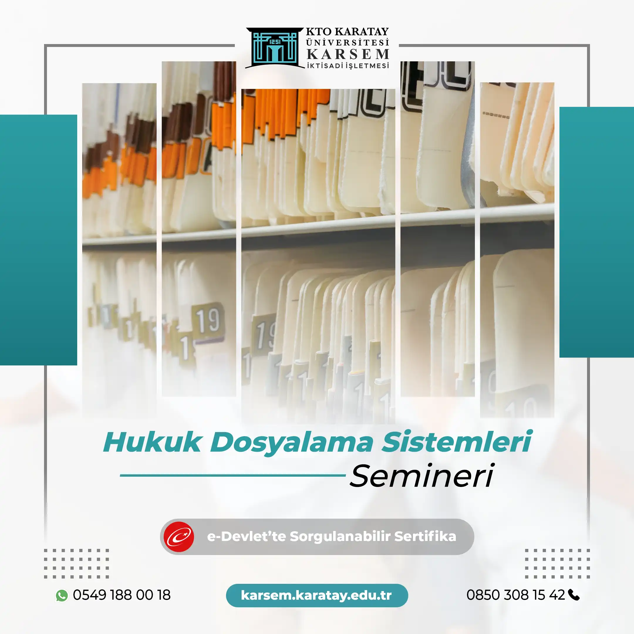 Hukuk Dosyalama Sistemleri Semineri