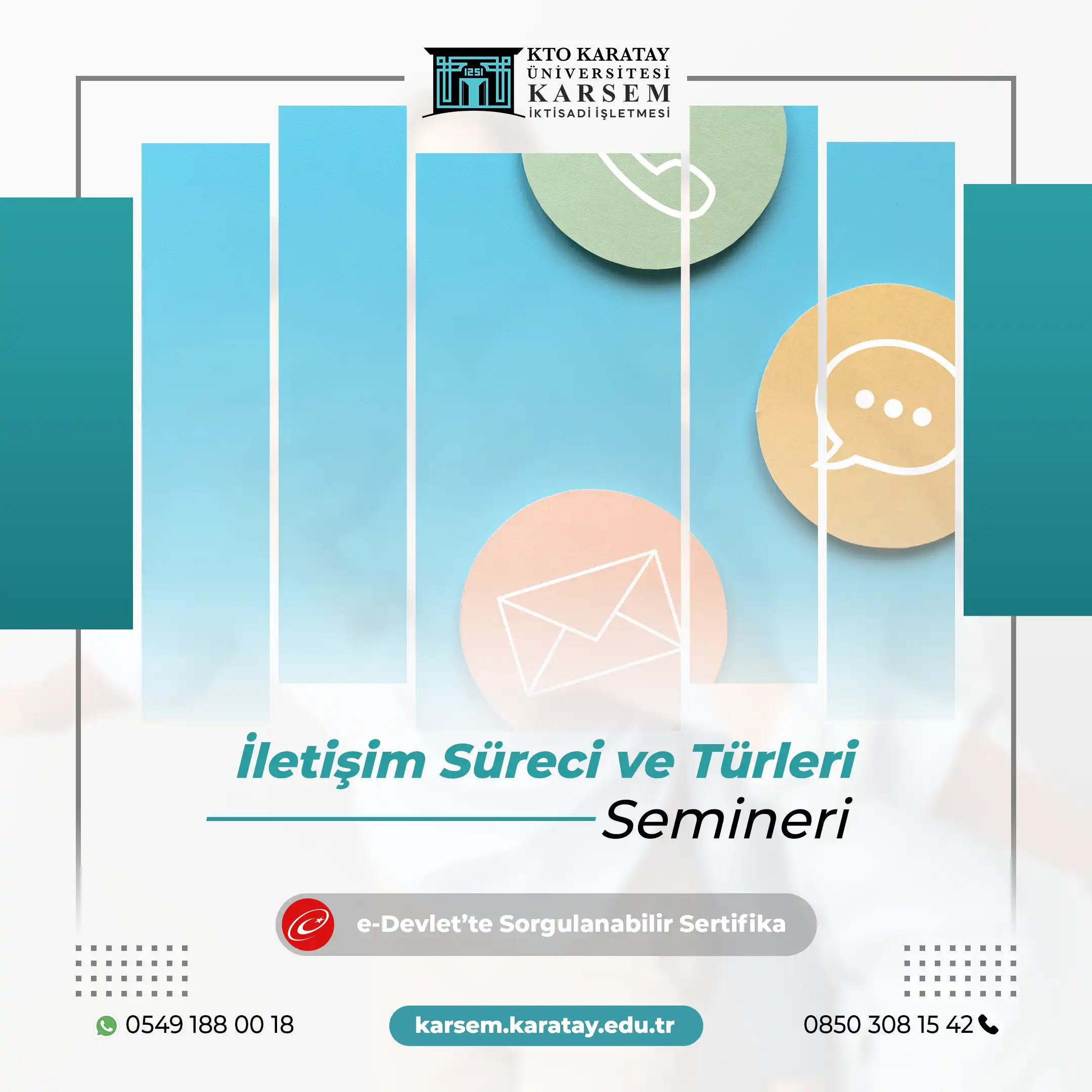 İletişim Süreci ve Türleri Semineri