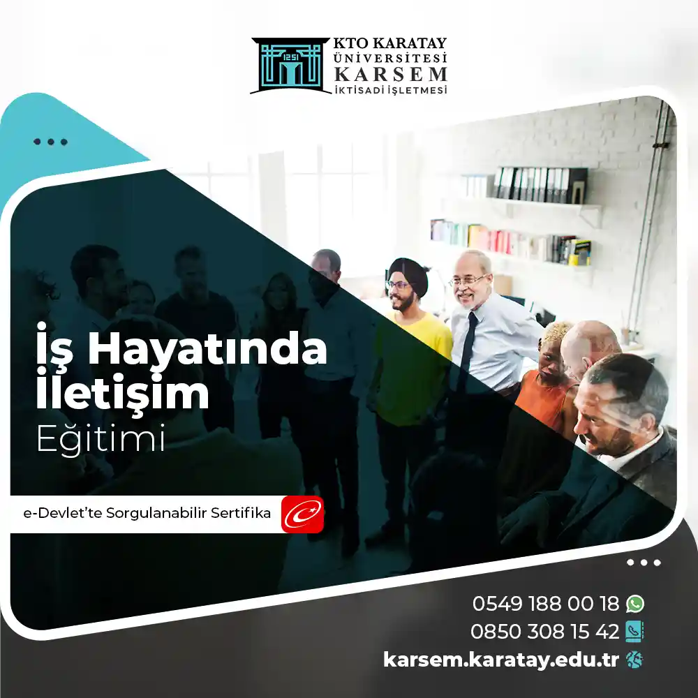 İş Hayatında İletişim Eğitimi Sertifika Programı