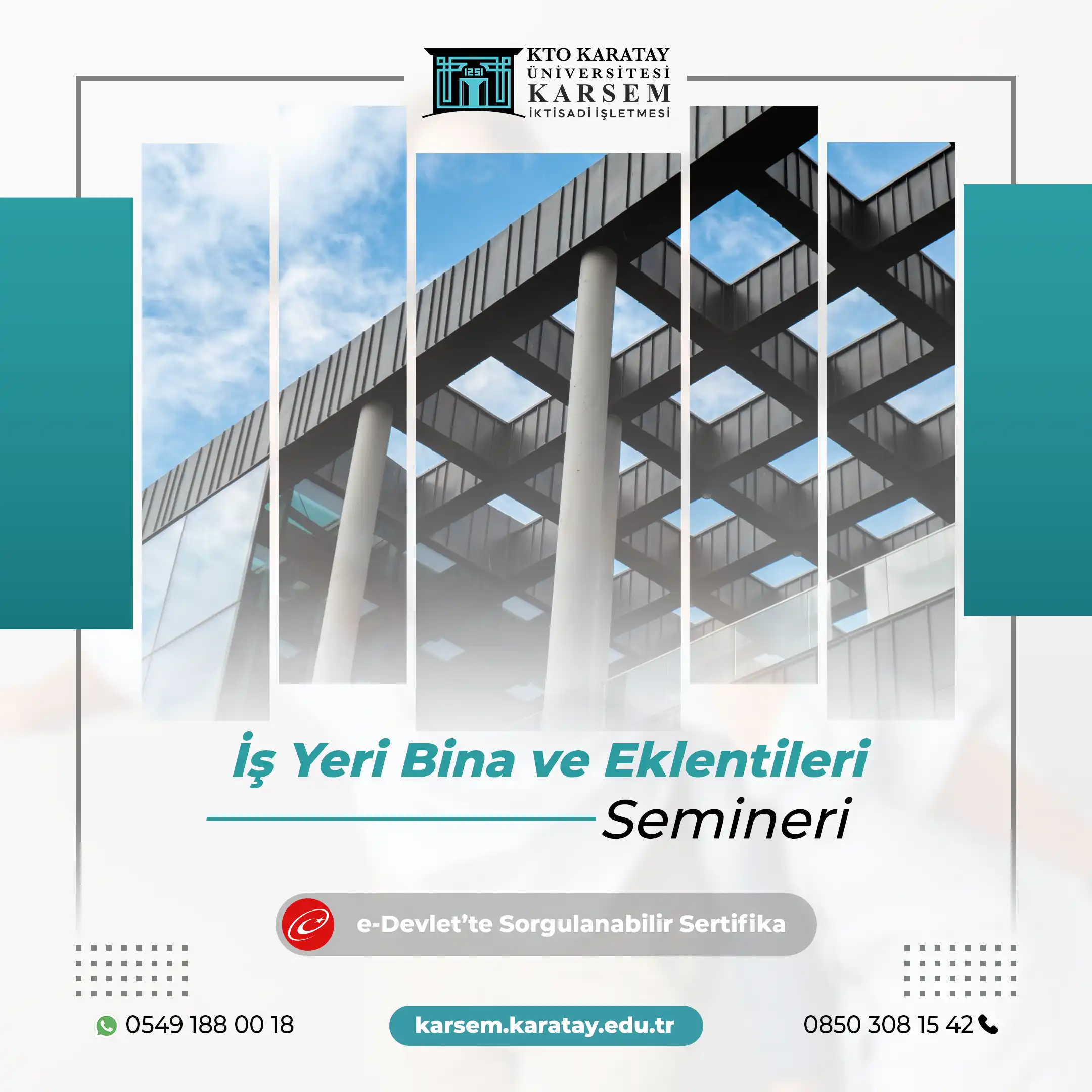 İş Yeri Bina ve Eklentileri Semineri