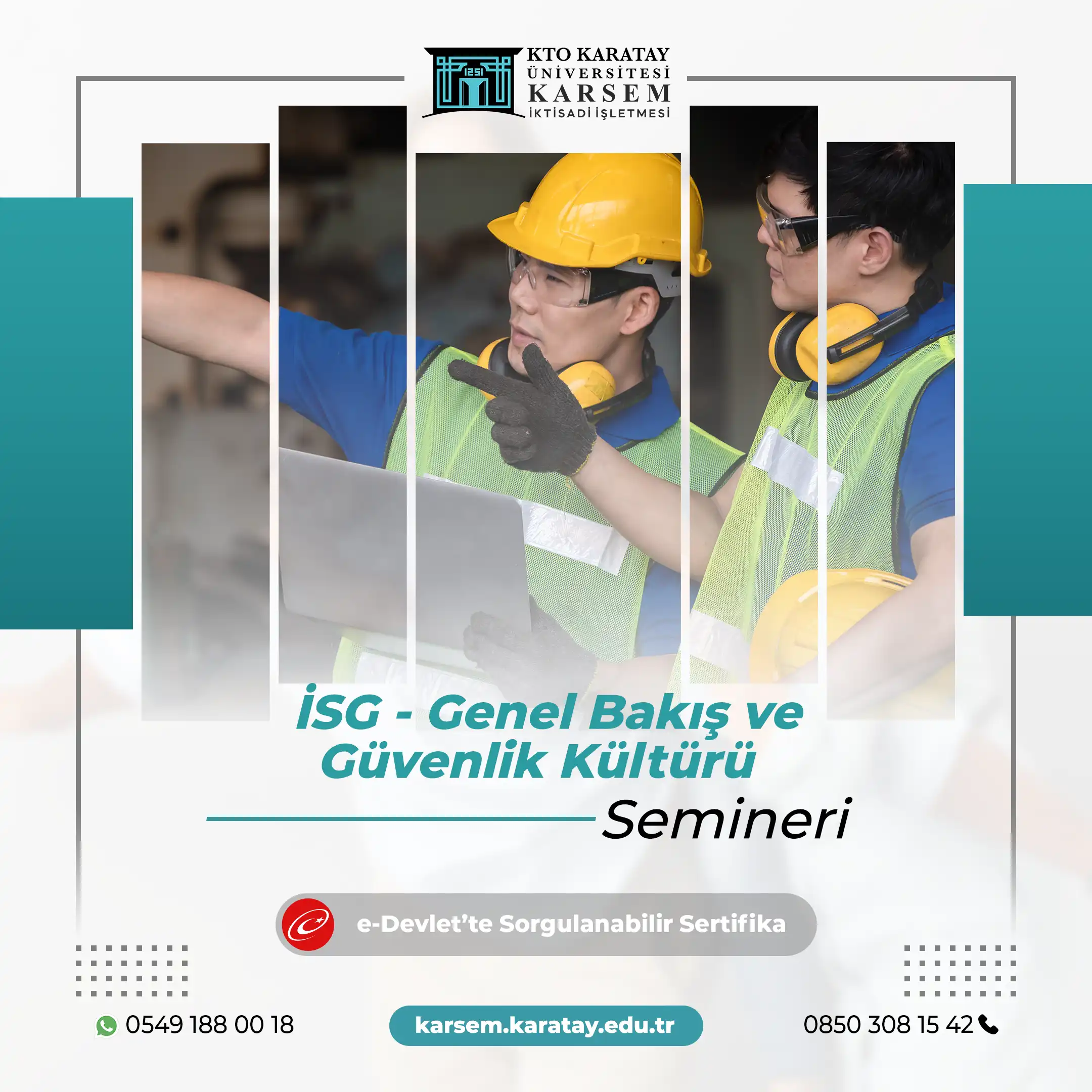 İSG - Genel Bakış ve Güvenlik Kültürü Semineri