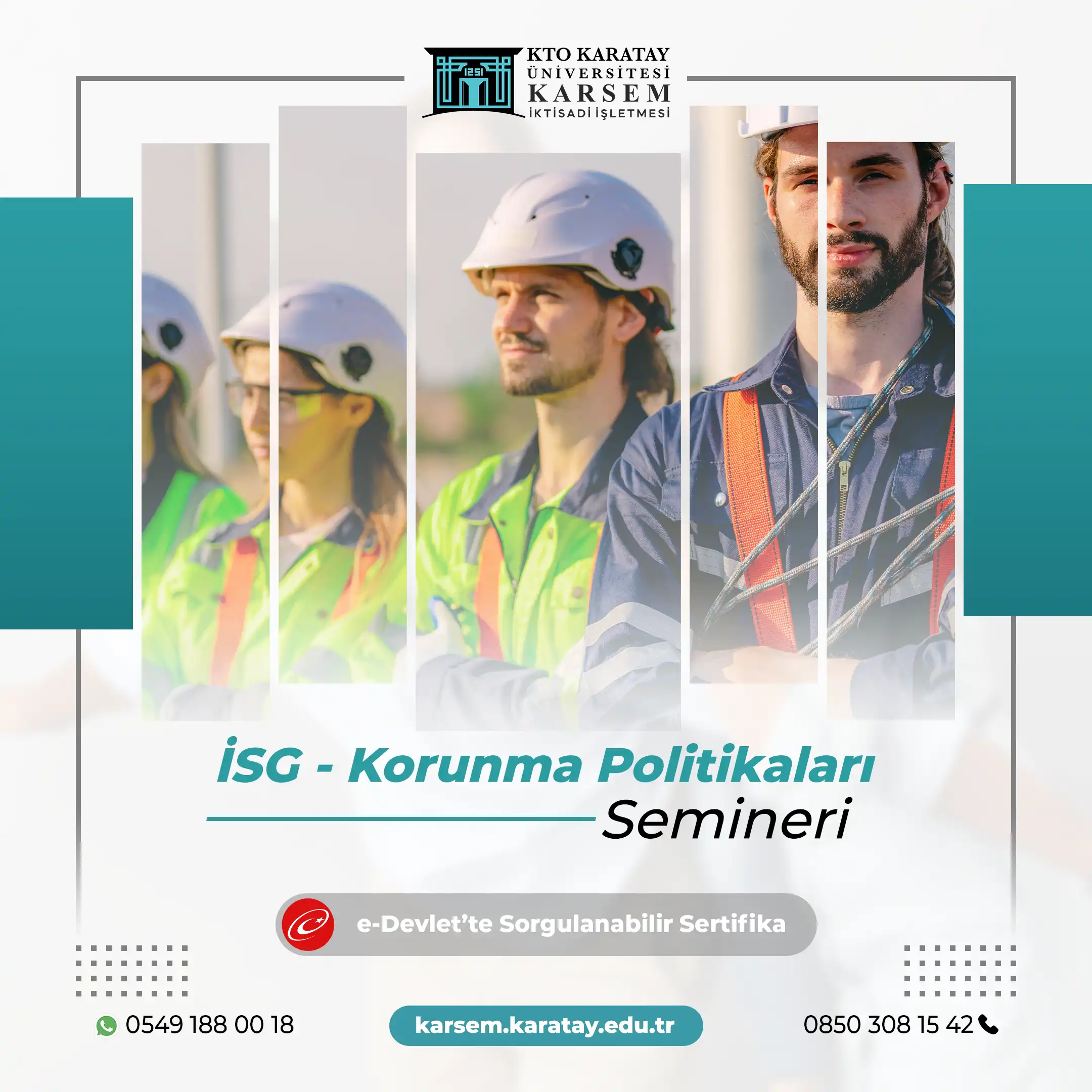 İSG - Korunma Politikaları Semineri