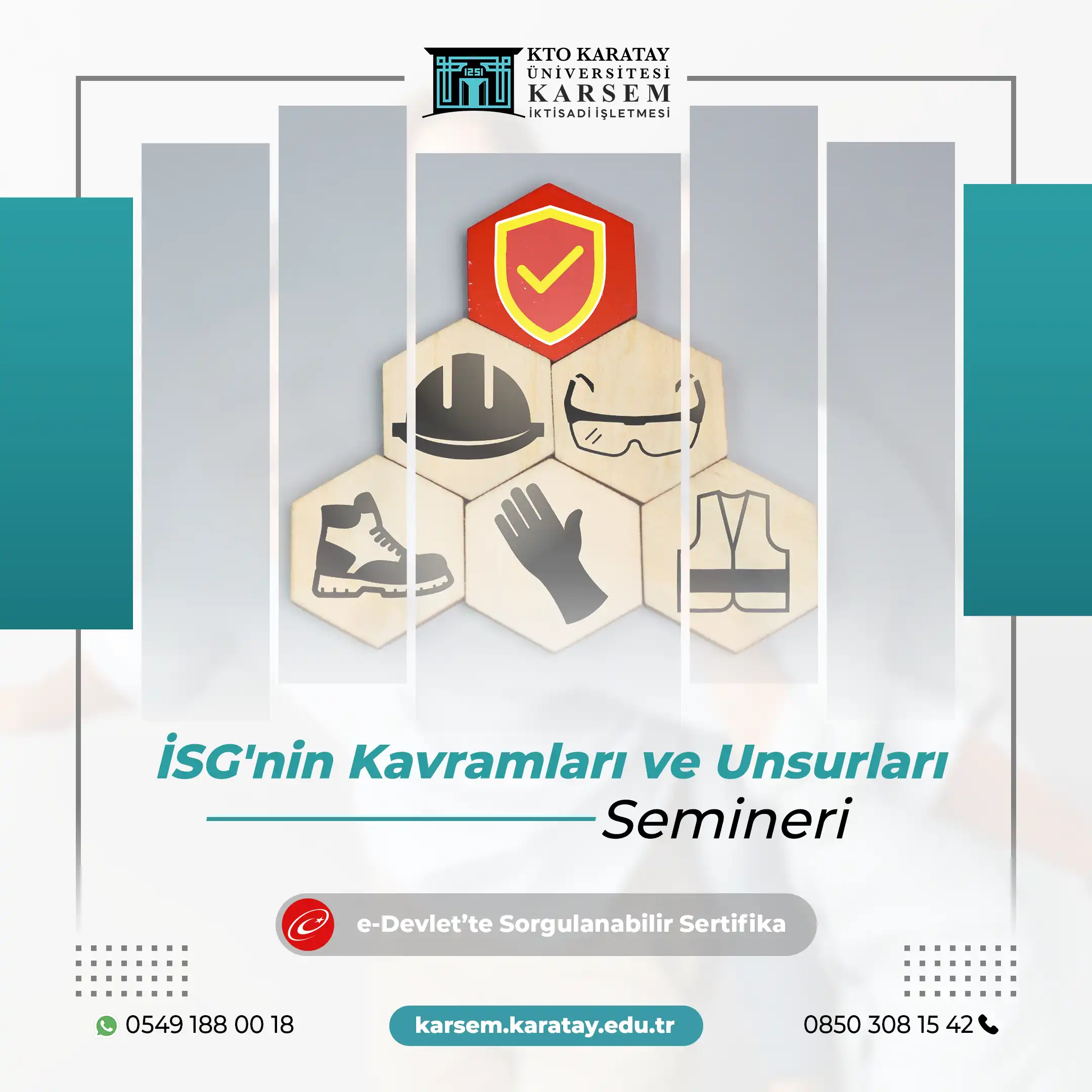 İSG'nin Kavramları ve Unsurları Semineri