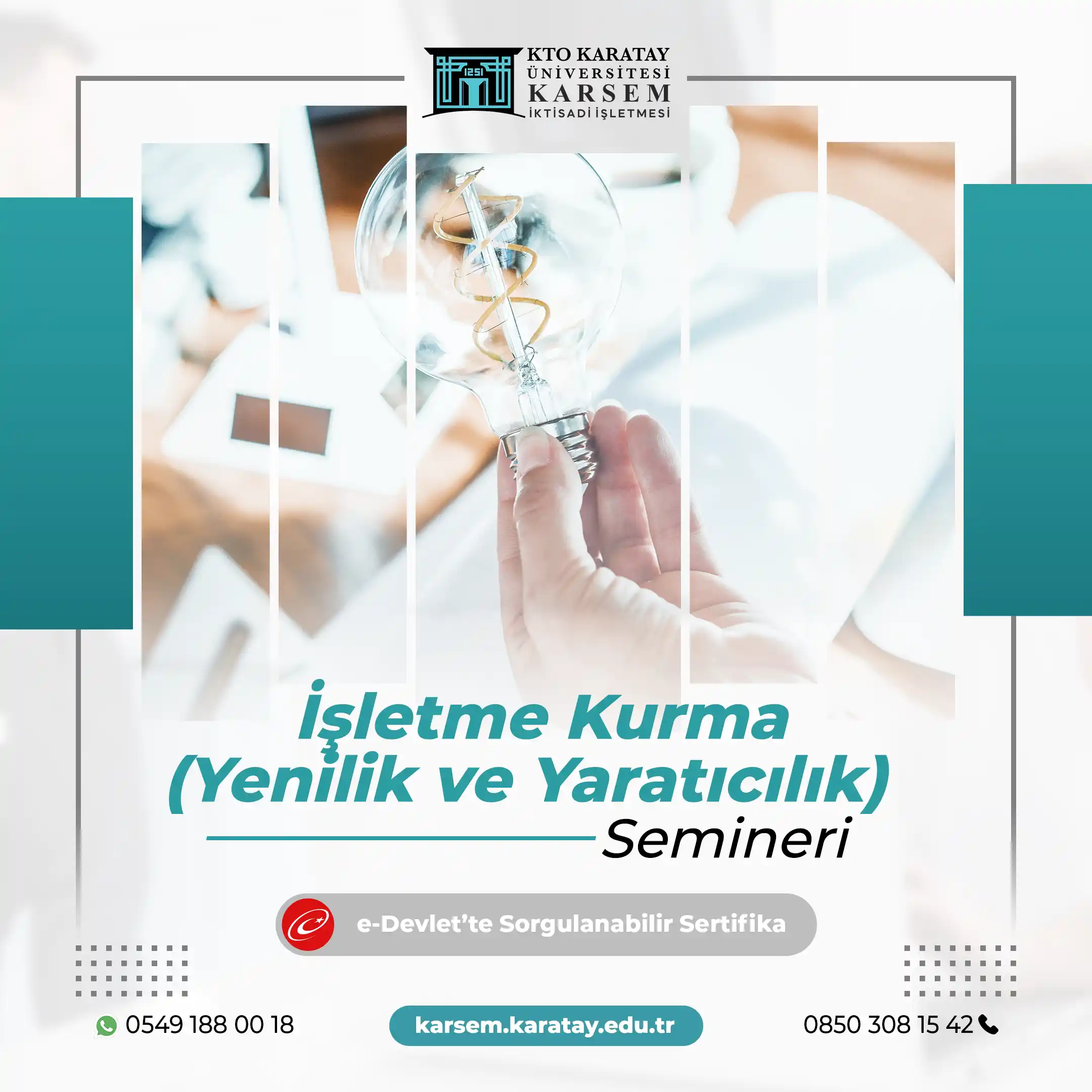 İşletme Kurma (Yenilik ve Yaratıcılık) Semineri