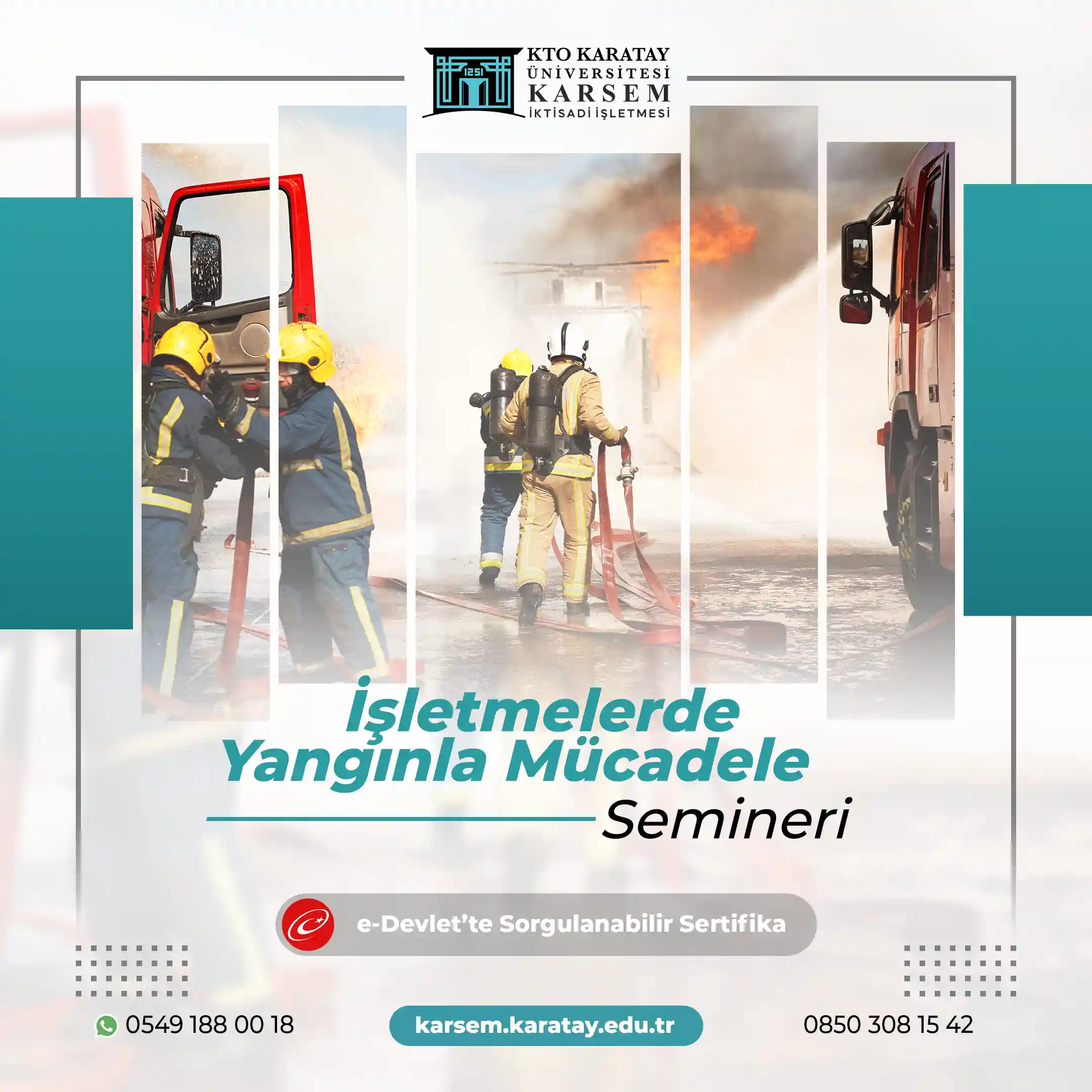 İşletmelerde Yangınla Mücadele Semineri