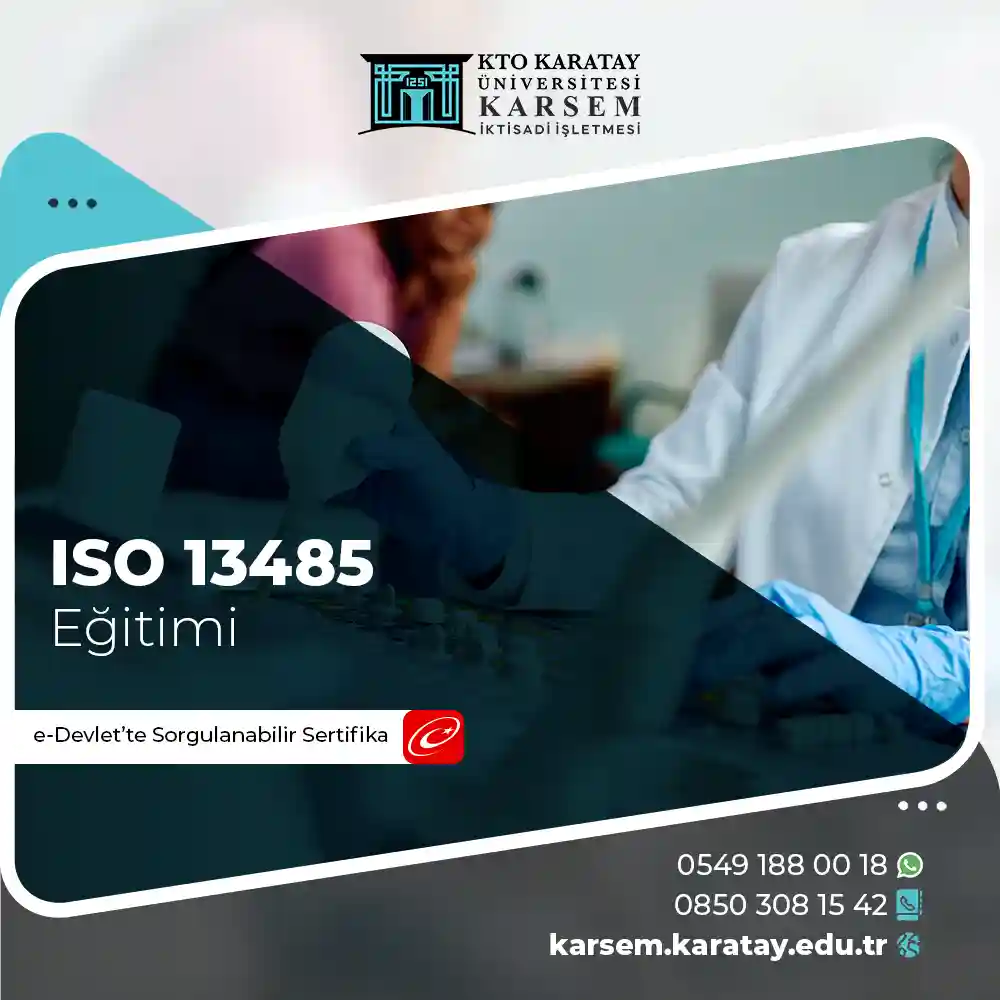 ISO 13485 Eğitimi Sertifika Programı