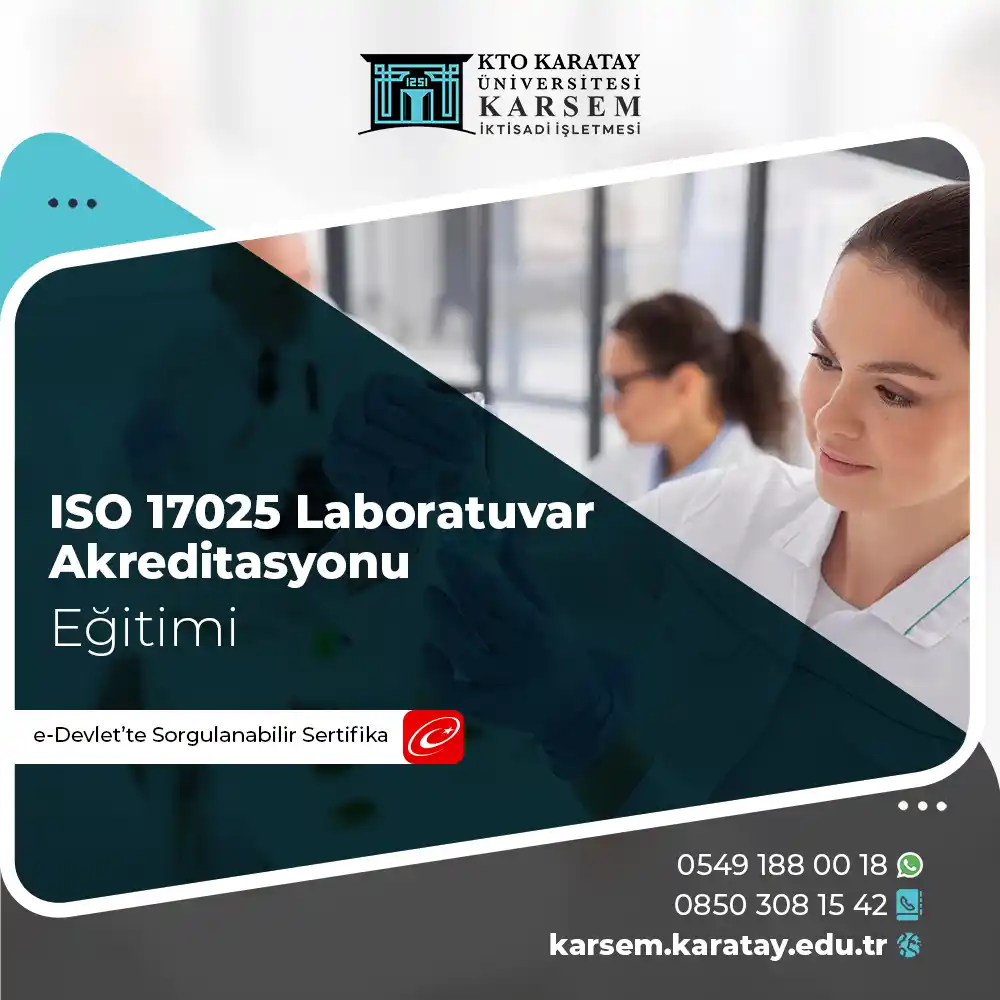 ISO 17025 Laboratuvar Akreditasyonu Eğitimi Sertifika Programı