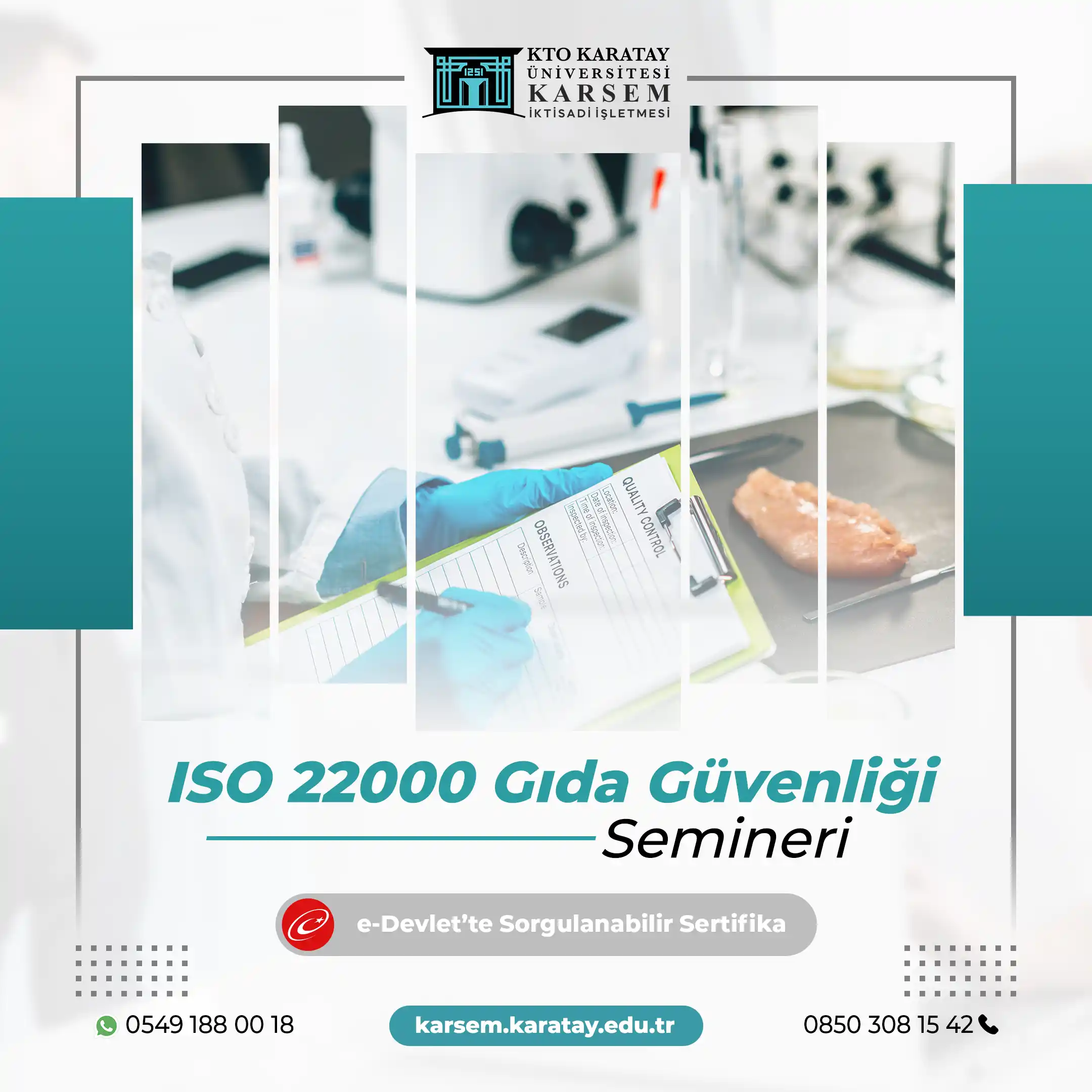 ISO 22000 Gıda Güvenliği Semineri