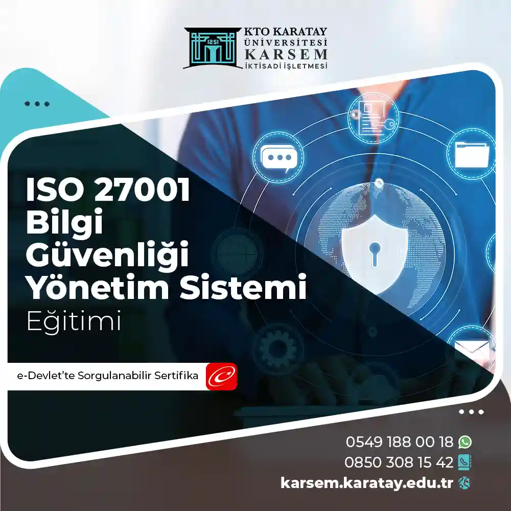 ISO 27001 Bilgi Güvenliği Yönetim Sistemi Sertifika Programı