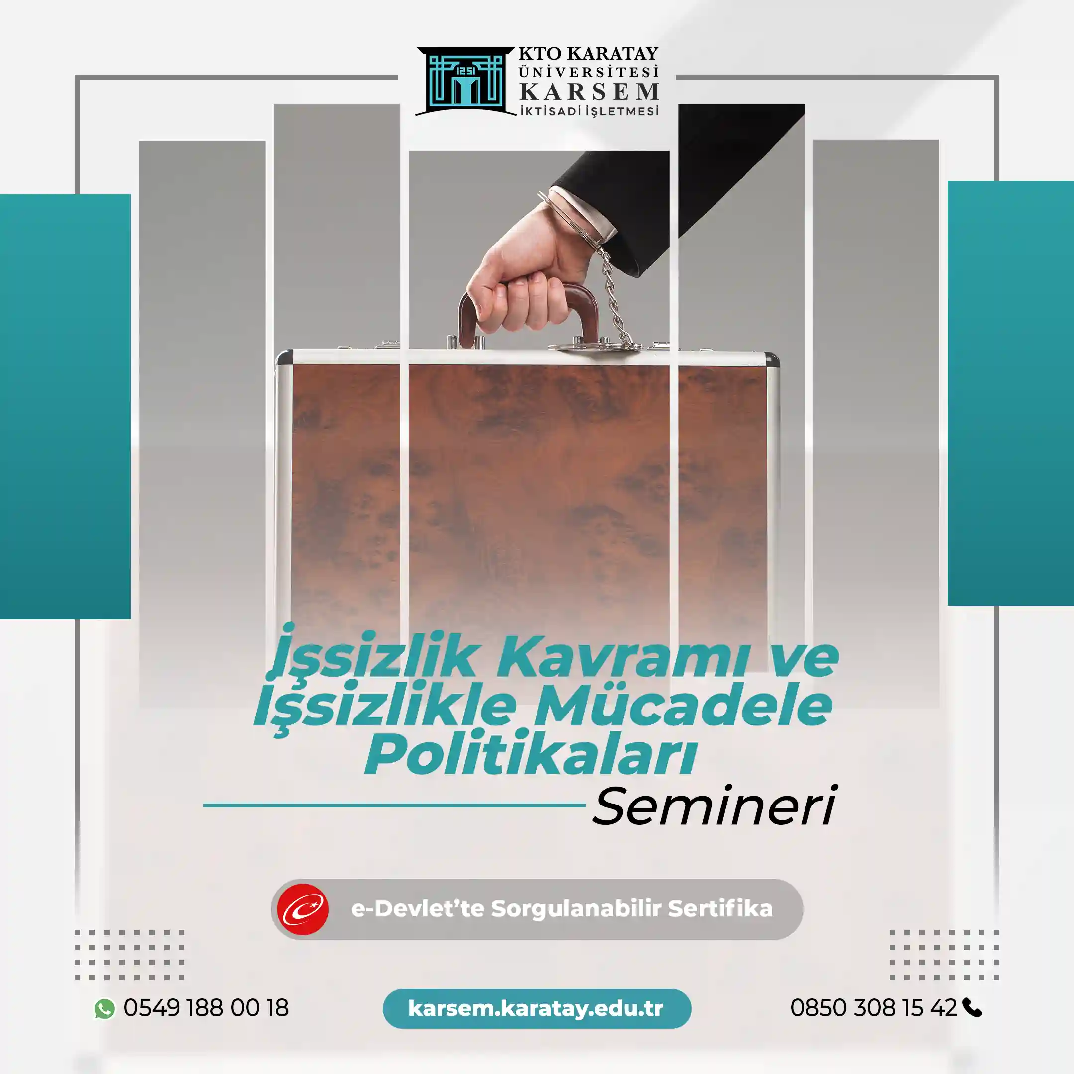 İşsizlik Kavramı ve İşsizlikle Mücadele Politikaları Semineri